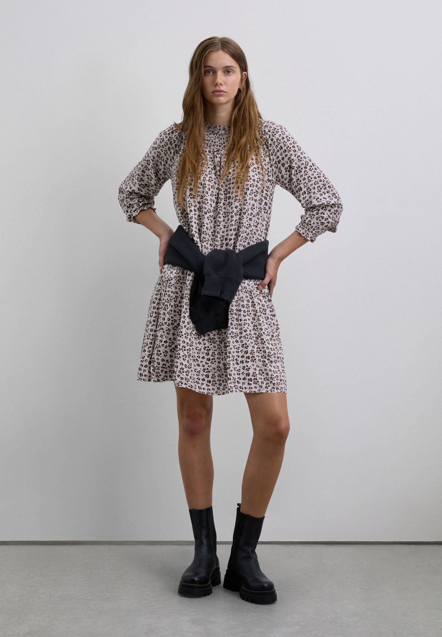 VESTIDO ESTAMPADO ANIMAL PRINT