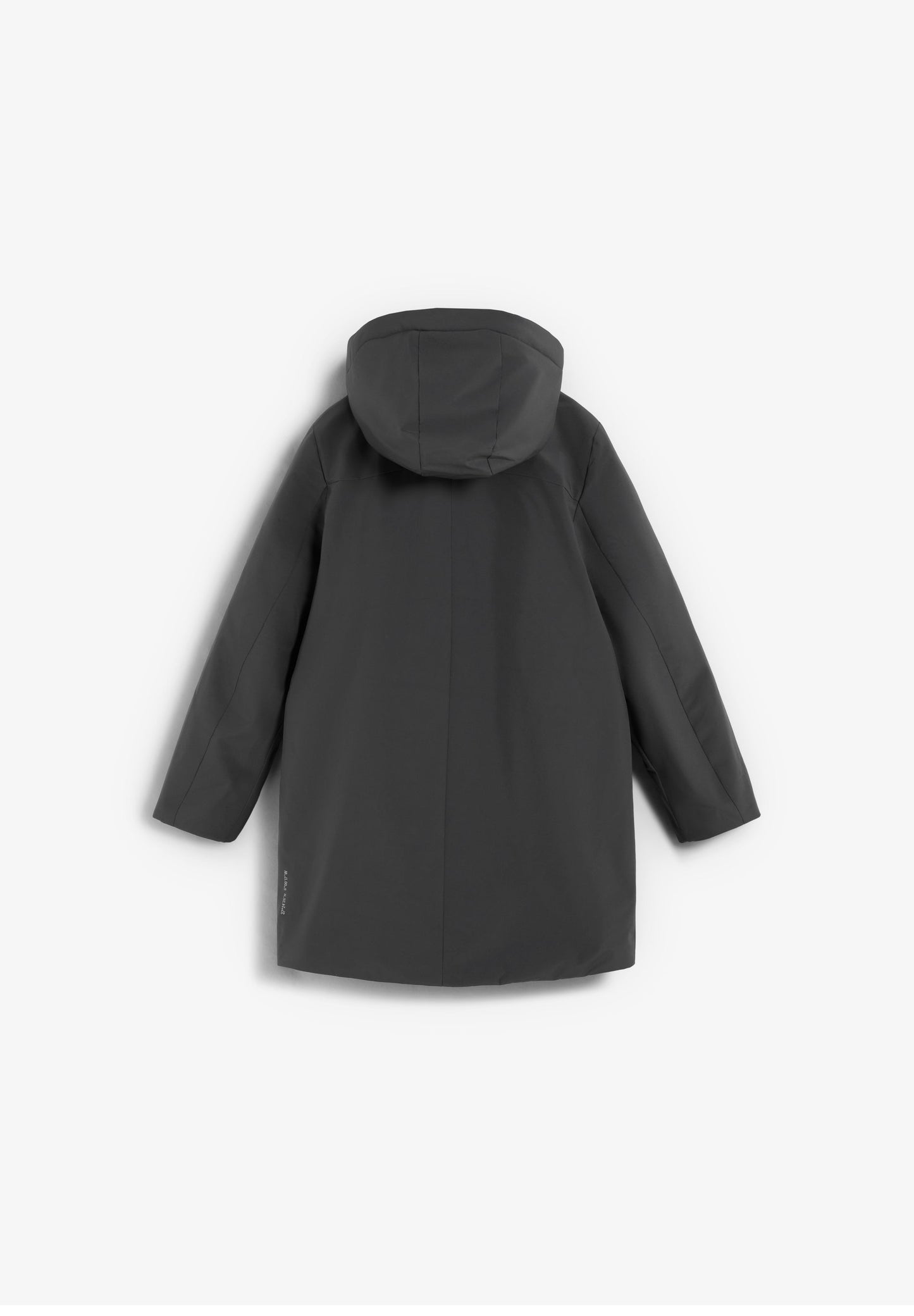 LANGE PARKA ZIJPATCH