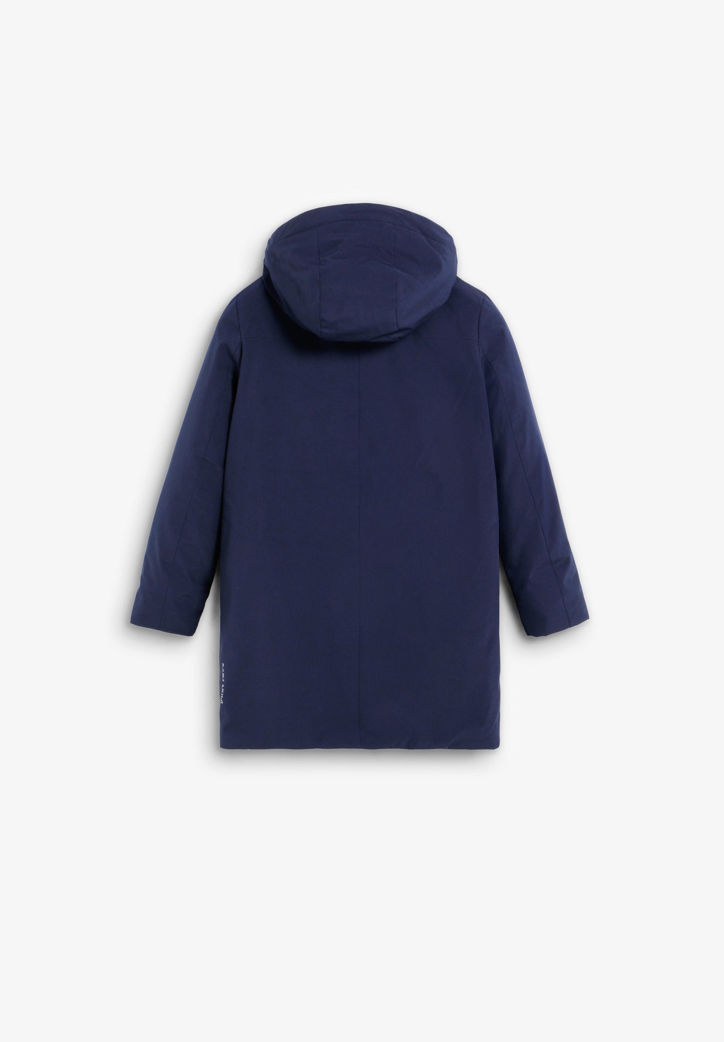 PARKA LONGUE APPLIQUE CÔTÉ