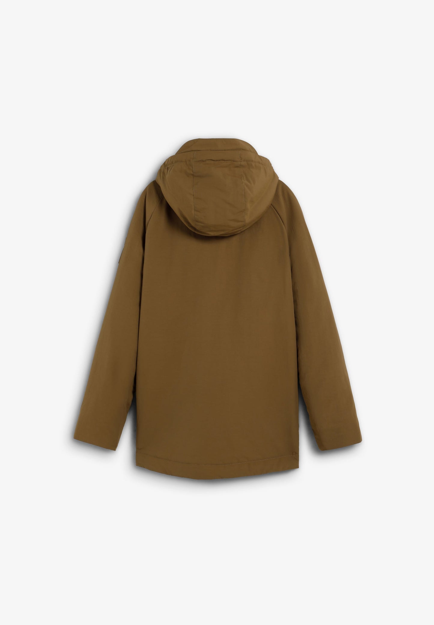 HOODED JACKET WITH POCKETS AND LOGO