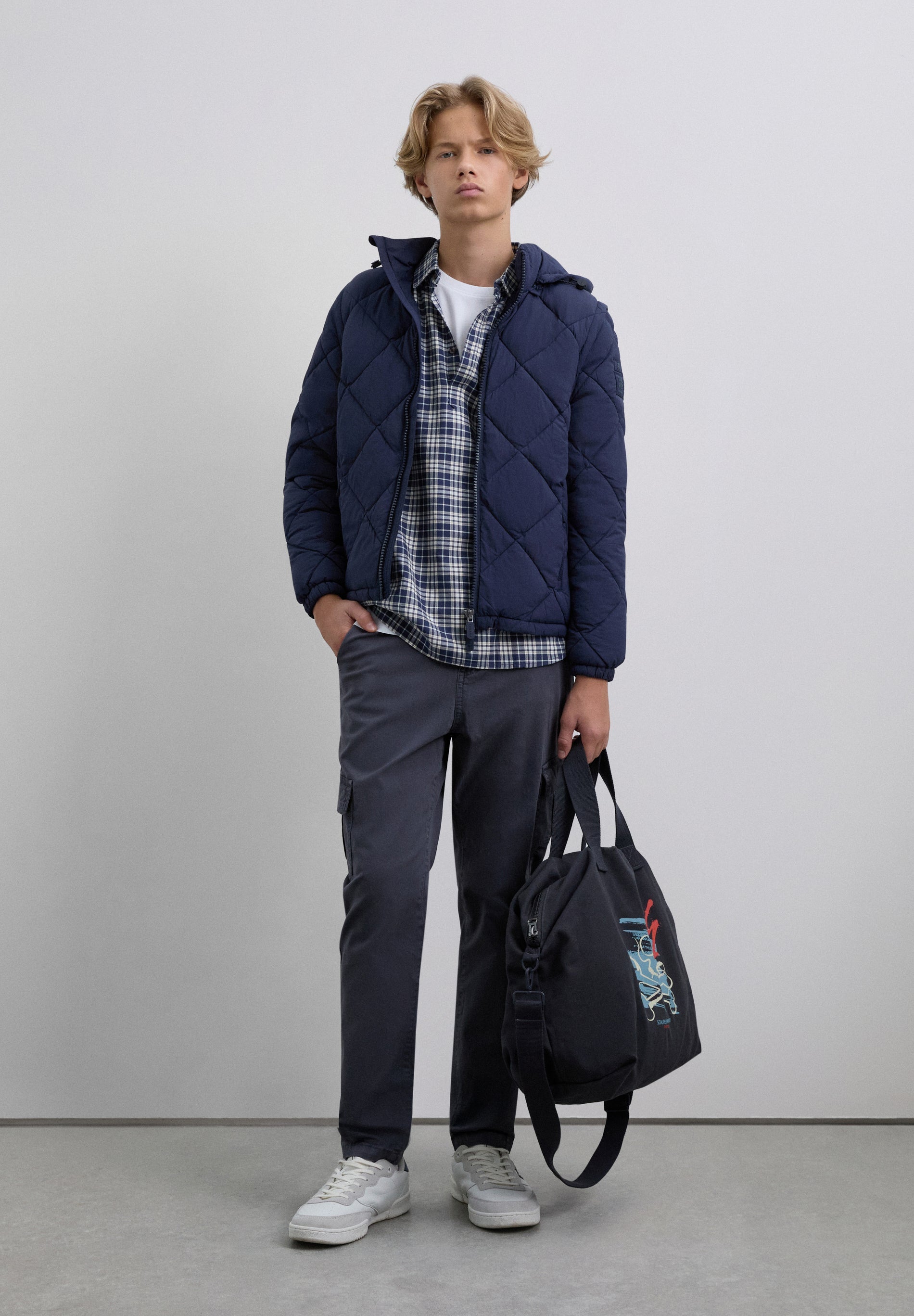 VESTE MATELASSÉE AMOVIBLE