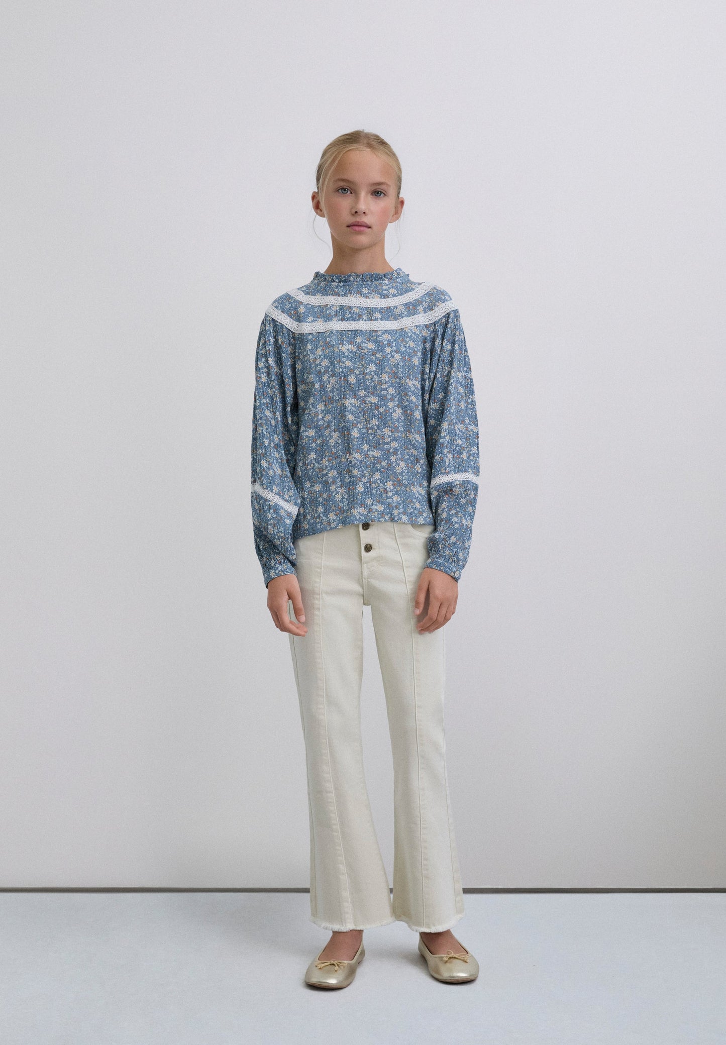 CHEMISIER IMPRIMÉ CONTRASTANT