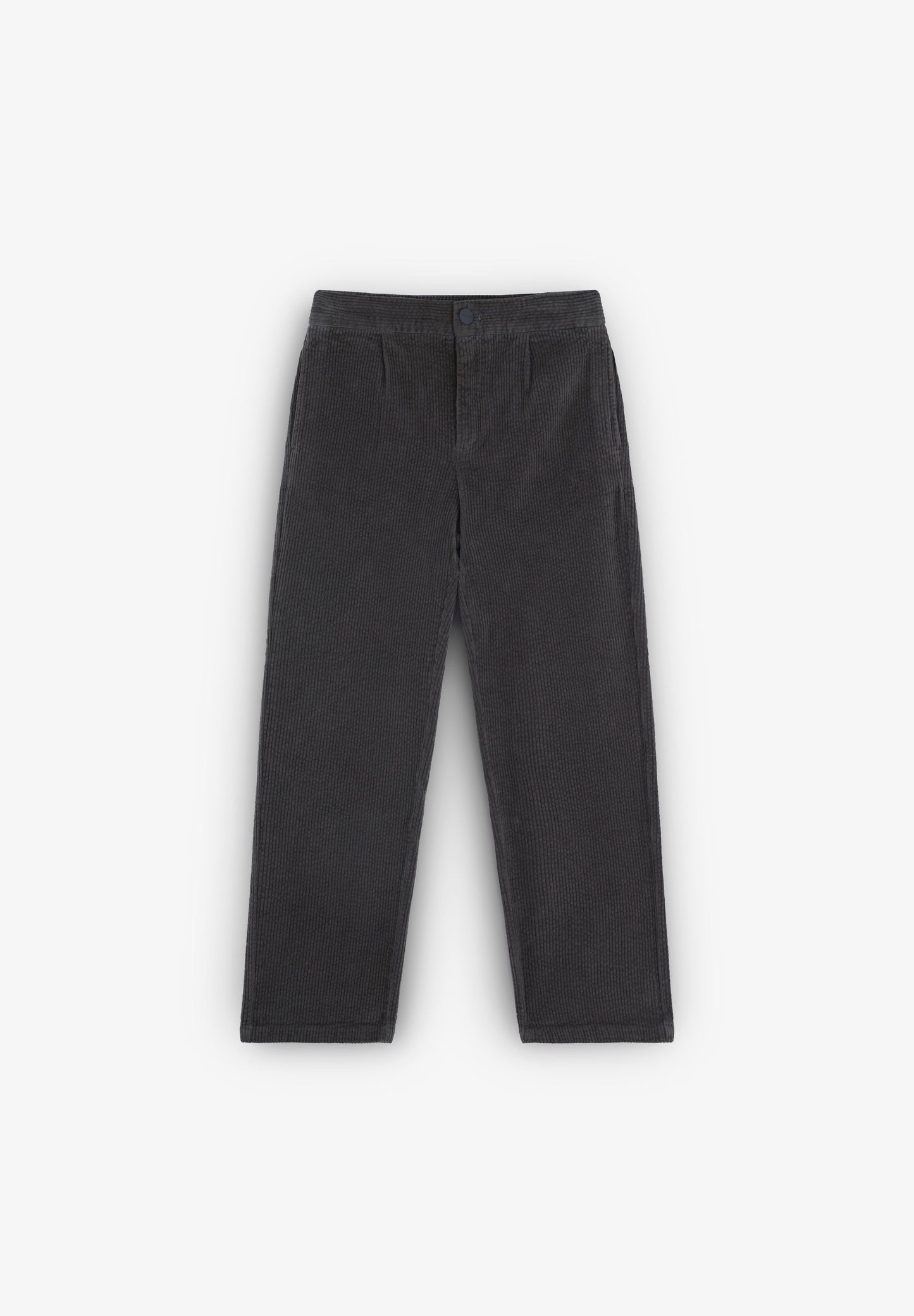 PANTALON DROIT VELOURS CÔTELÉ