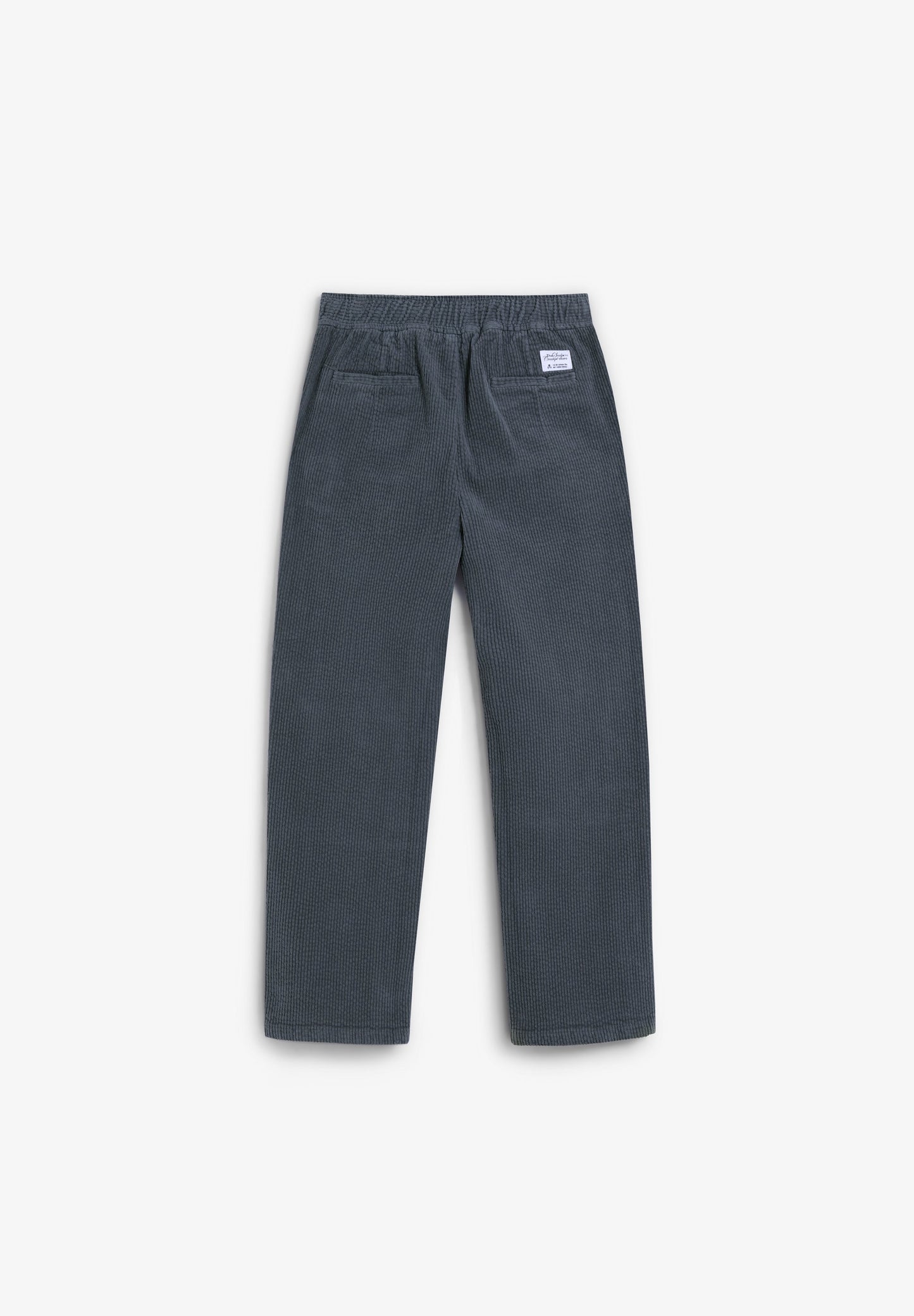 PANTALON DROIT VELOURS CÔTELÉ