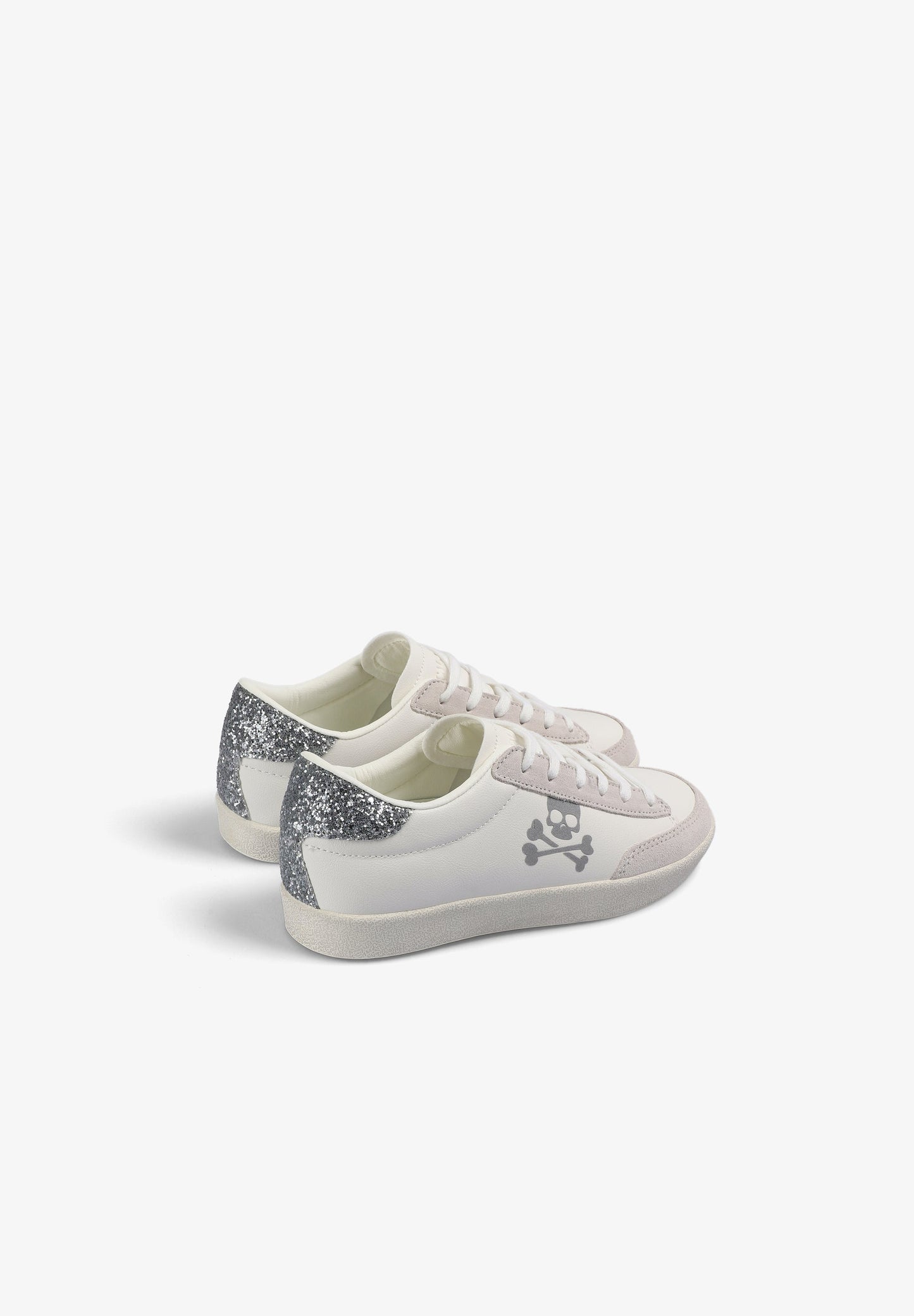 GLITTER SKULL SNEAKERS
