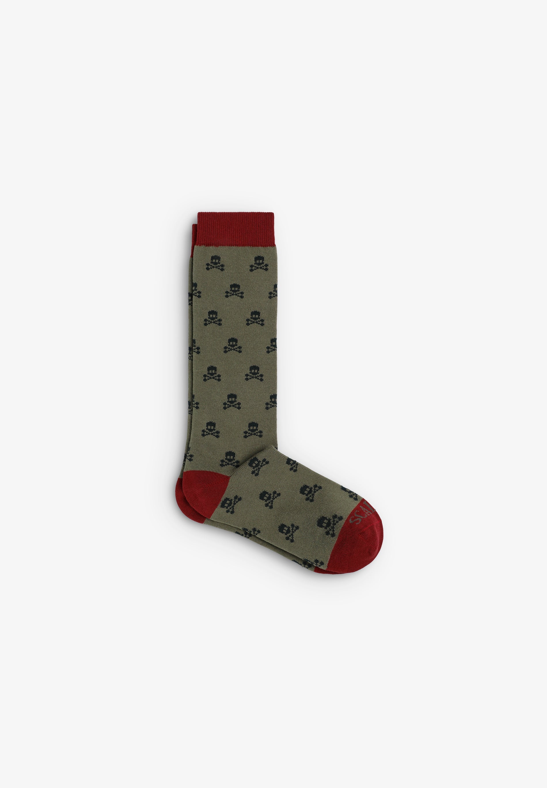 SCSKULL LONG SOCKS KIDS