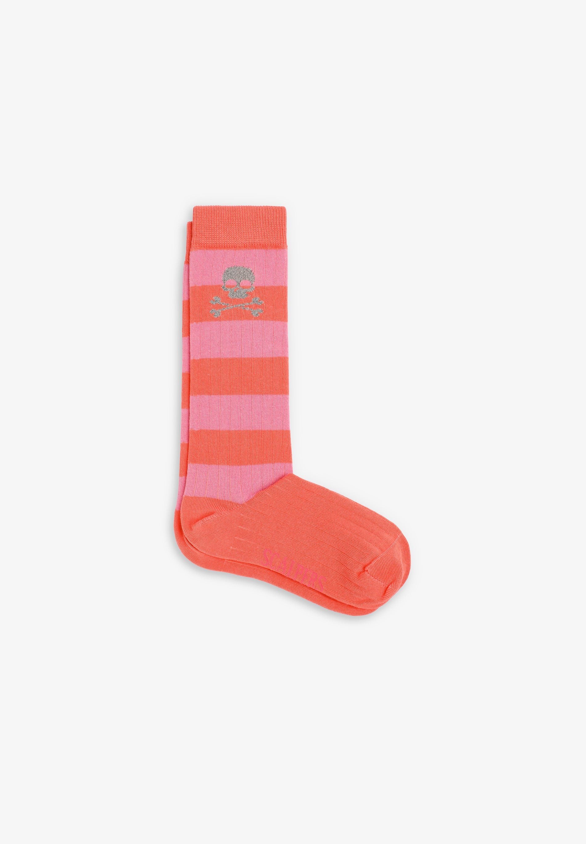 GESTREIFTE SOCKEN MIT TOTENKOPF