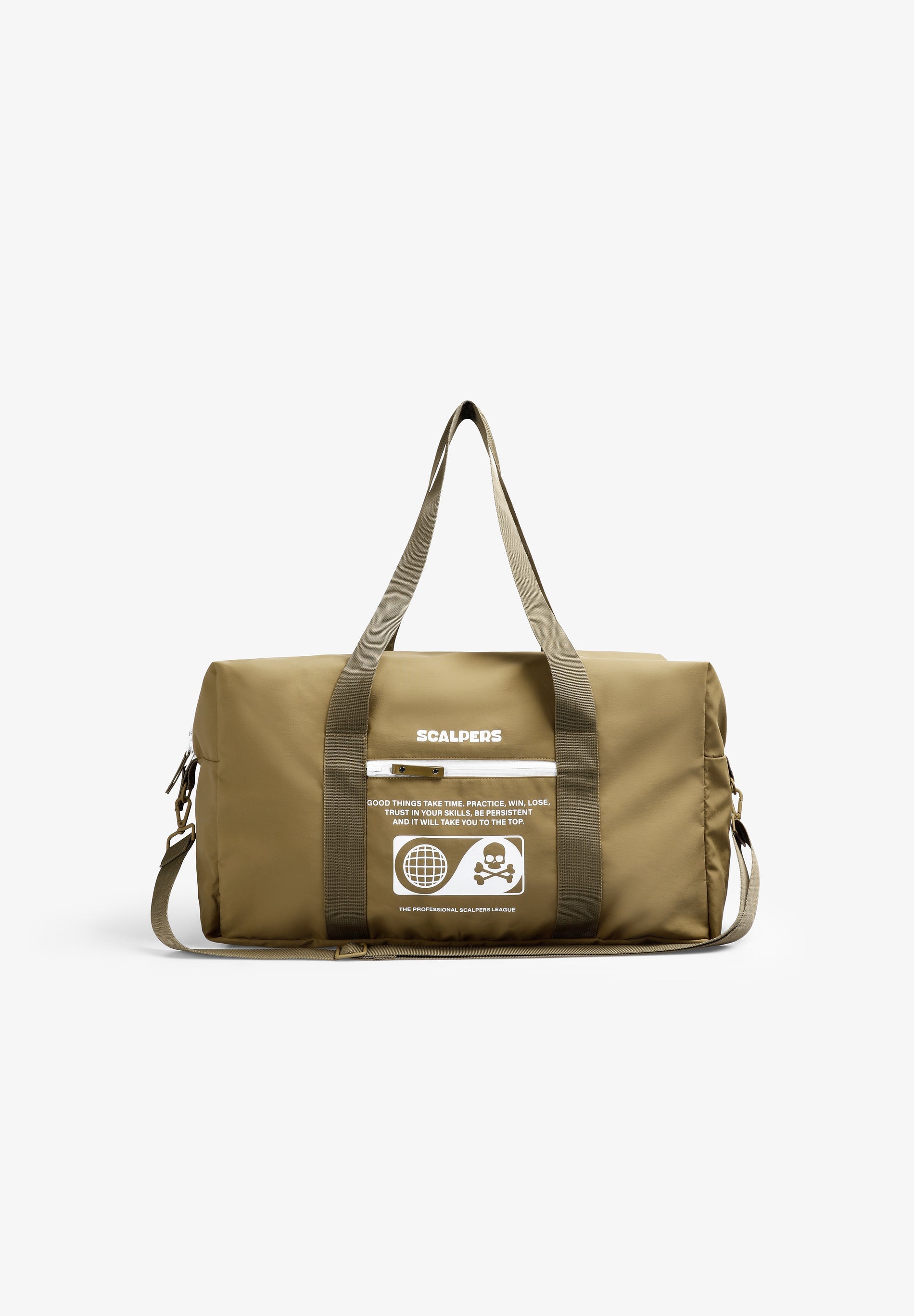 TASCHE AUS TECHNISCHEM GEWEBE MIT PRINT