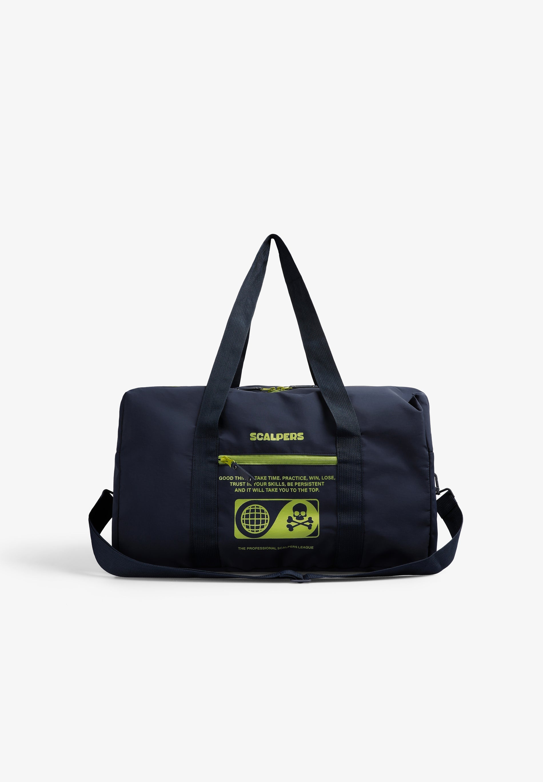 TASCHE AUS TECHNISCHEM GEWEBE MIT PRINT