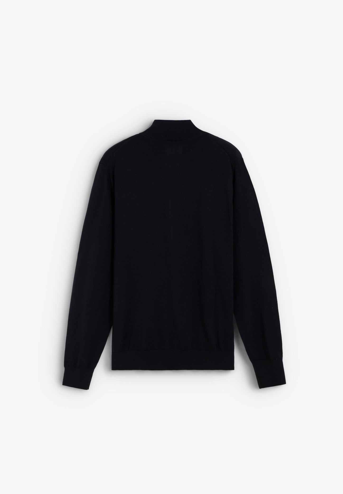 MERINO WOOL ZIP-UP CARDIGAN