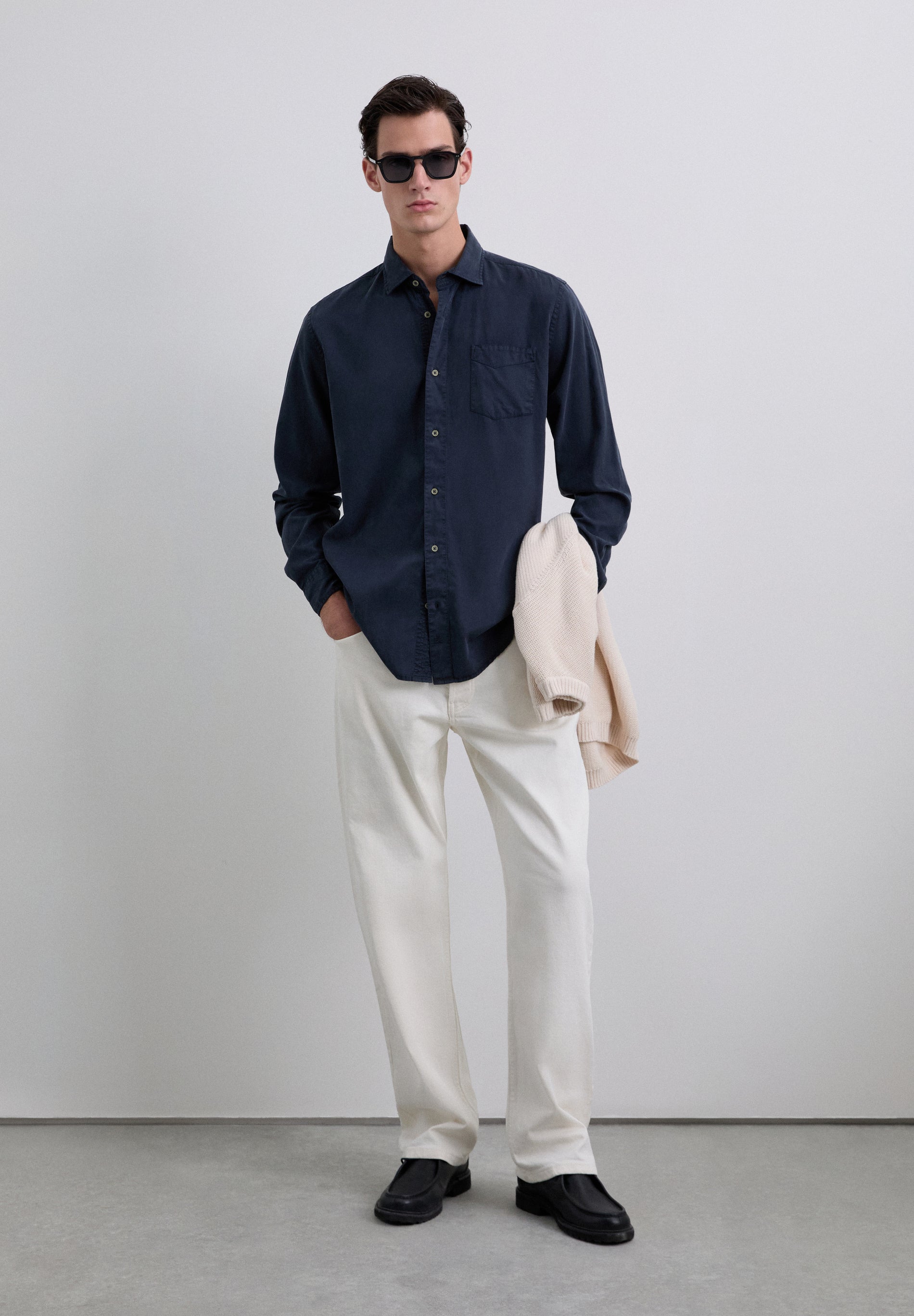 CAMISA FLUIDA ALGODÓN - Scalpers