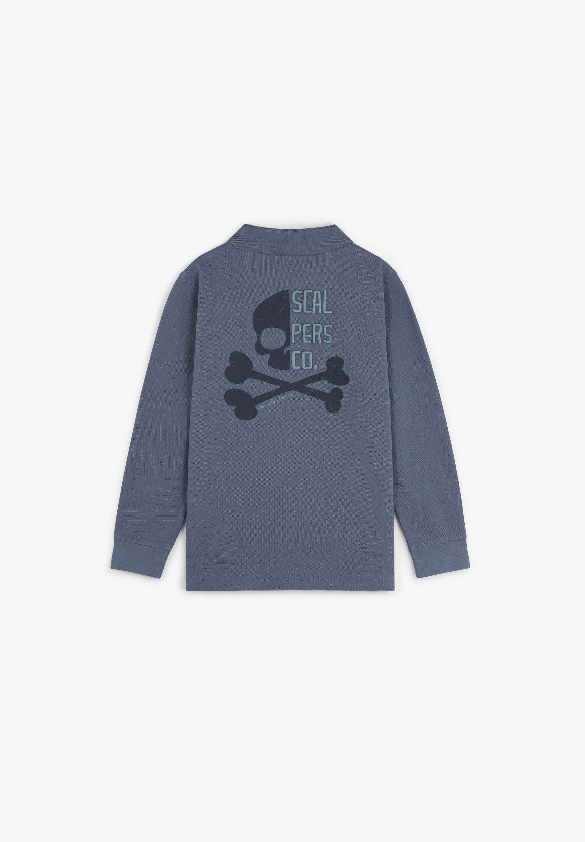 SCBACKSKULLLSPOLO KIDS