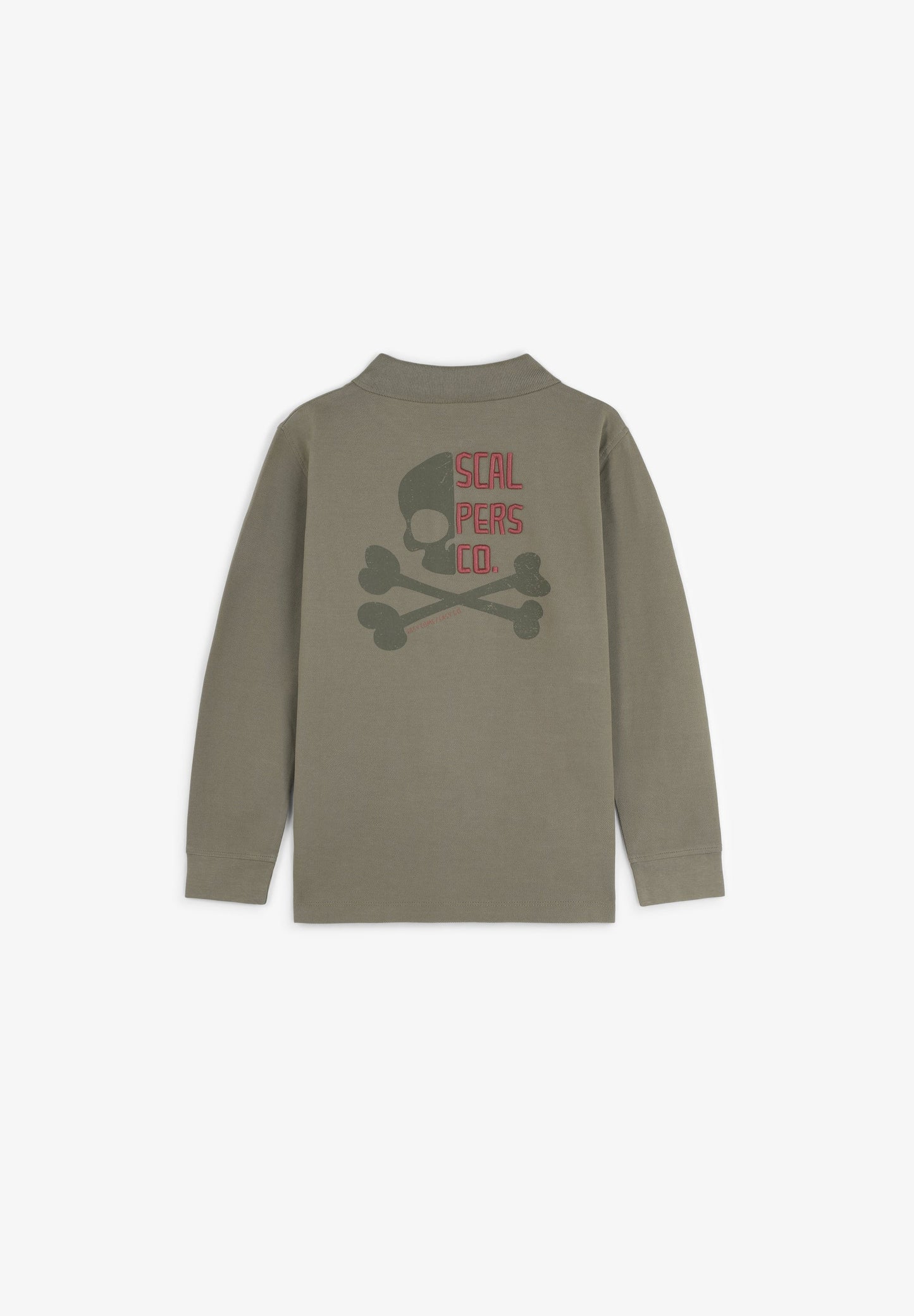 SCBACKSKULLLSPOLO KIDS