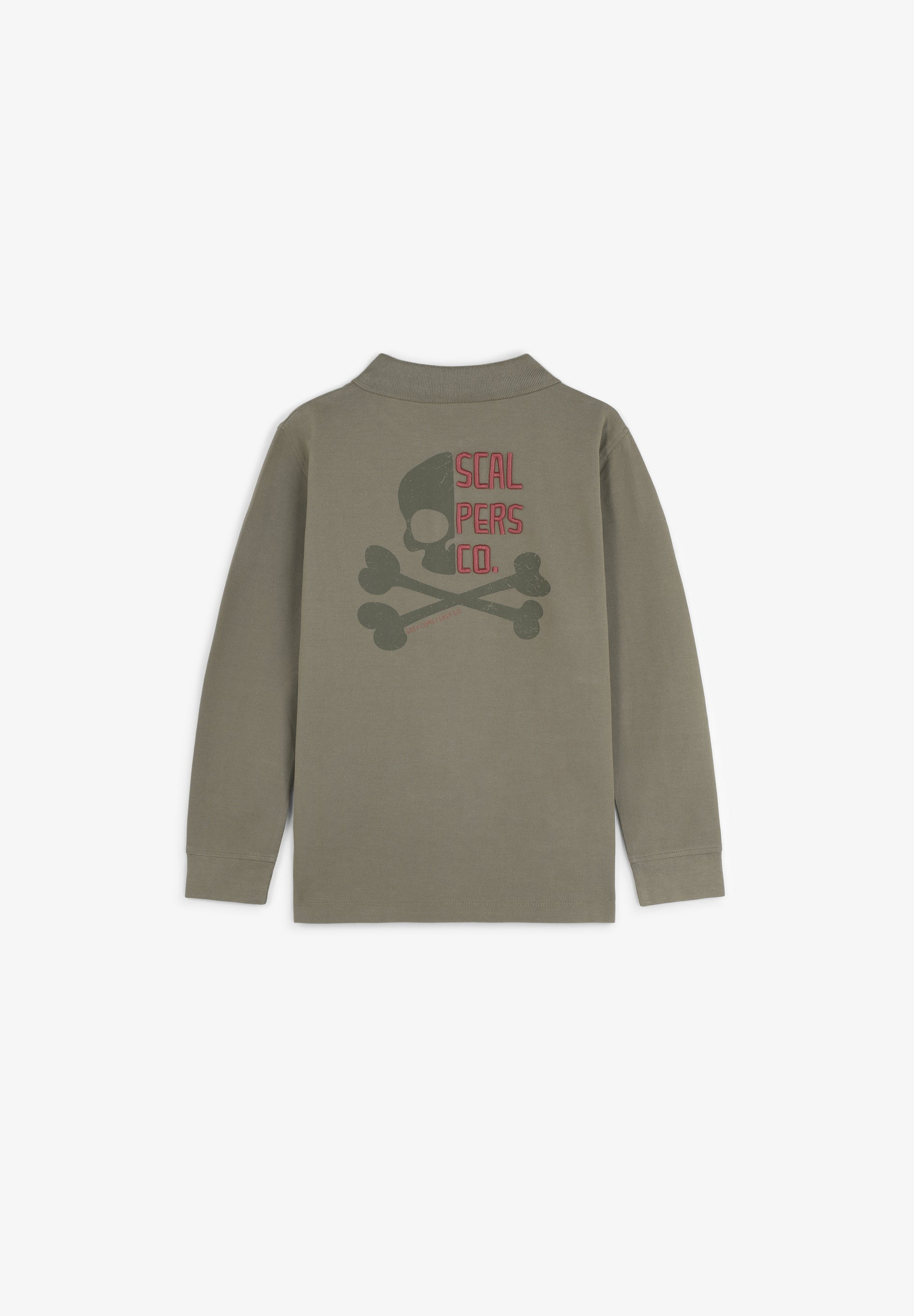 SCBACKSKULLLSPOLO KIDS