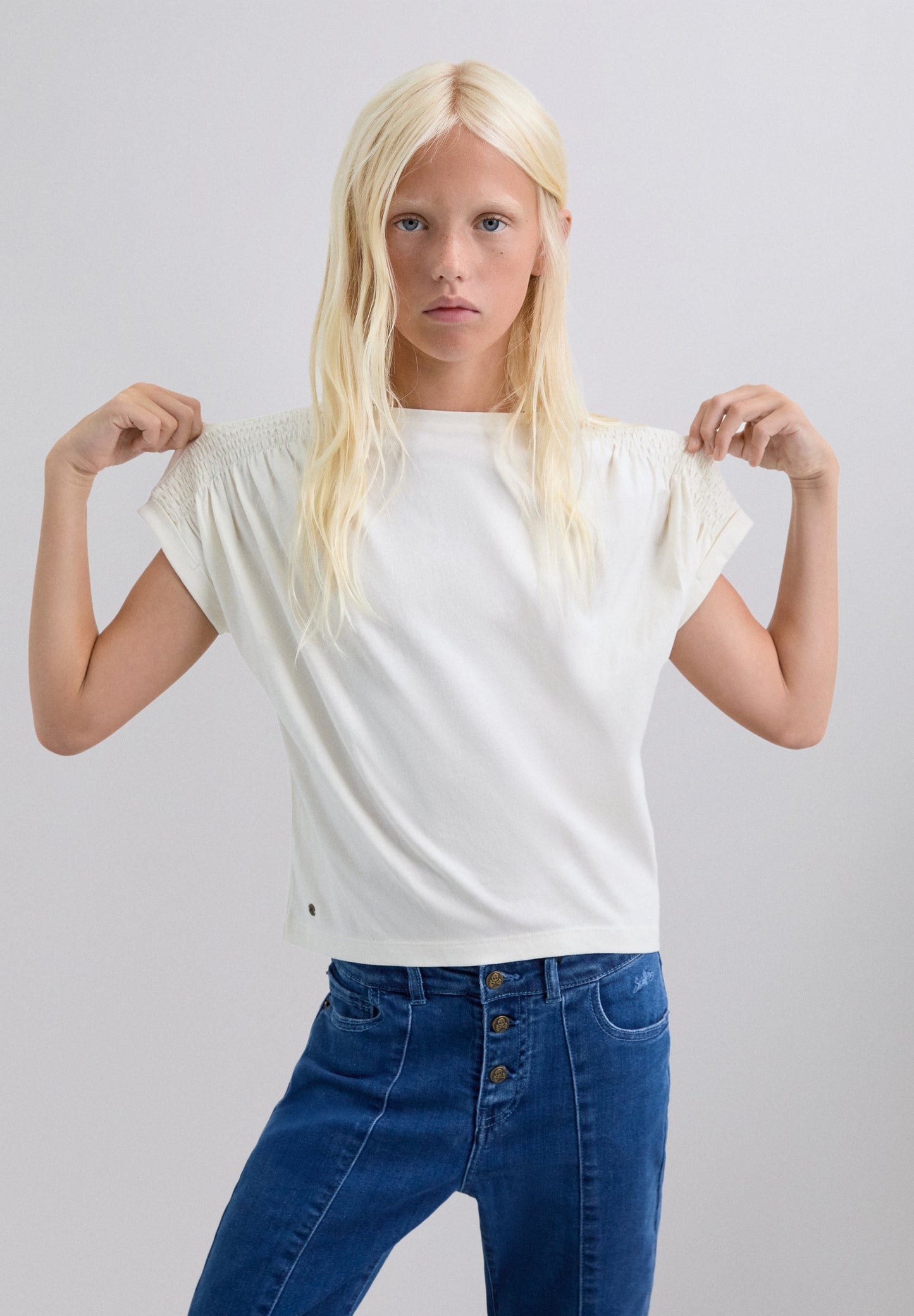 T-SHIRT WITH LOGO PRINT