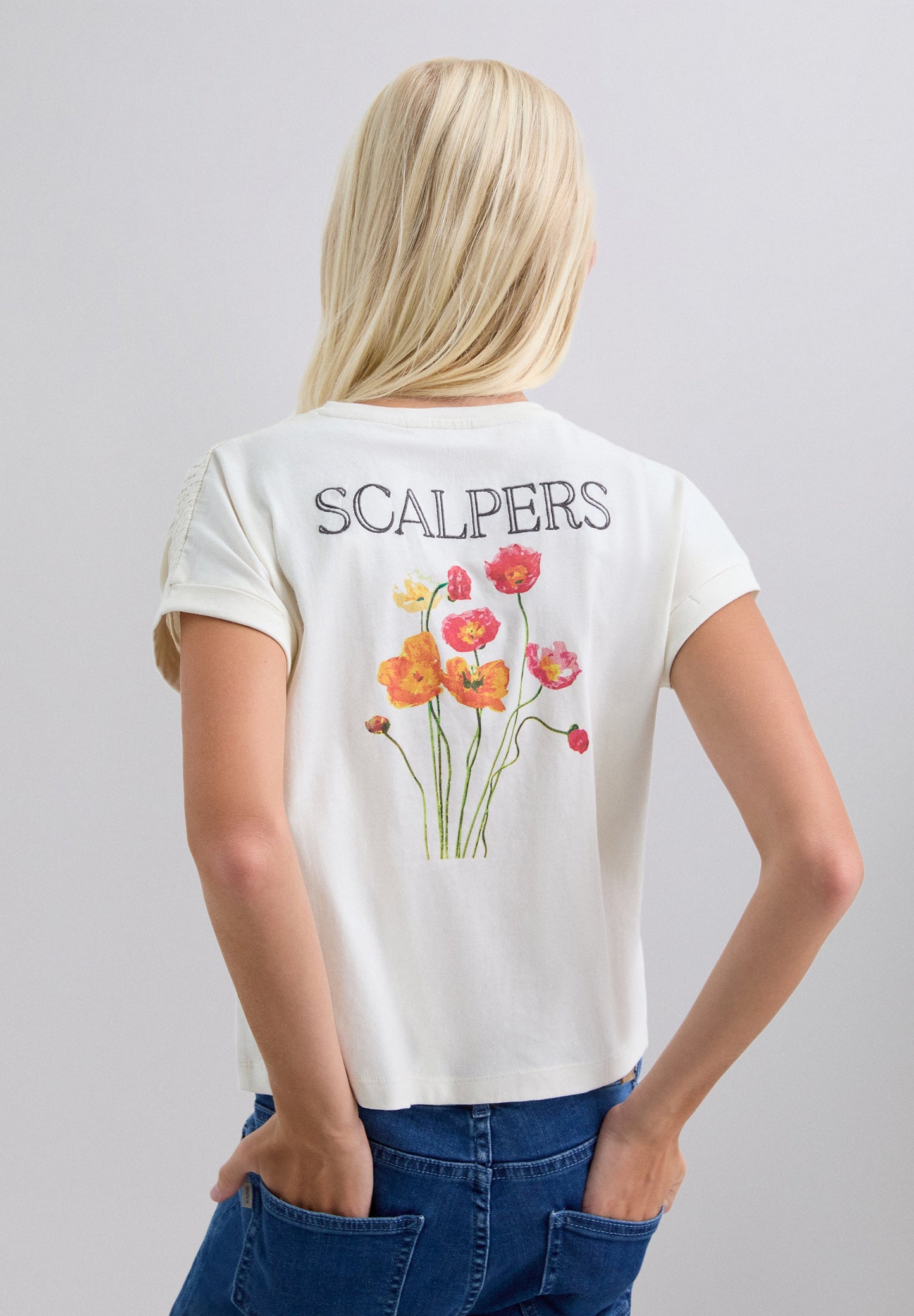 T-SHIRT MIT LOGO-PRINT