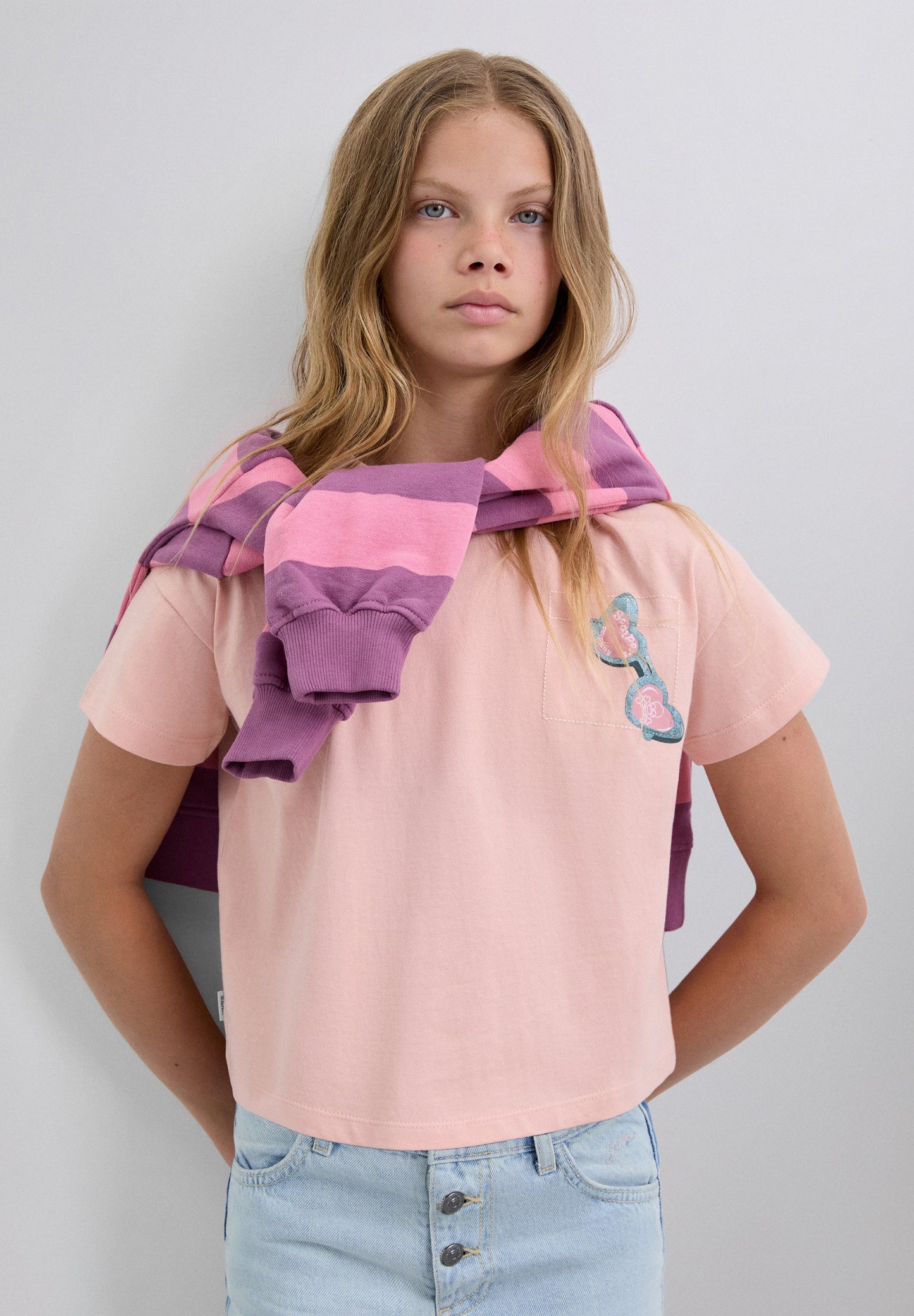 T-SHIRT IMPRIMÉ DANS LE DOS