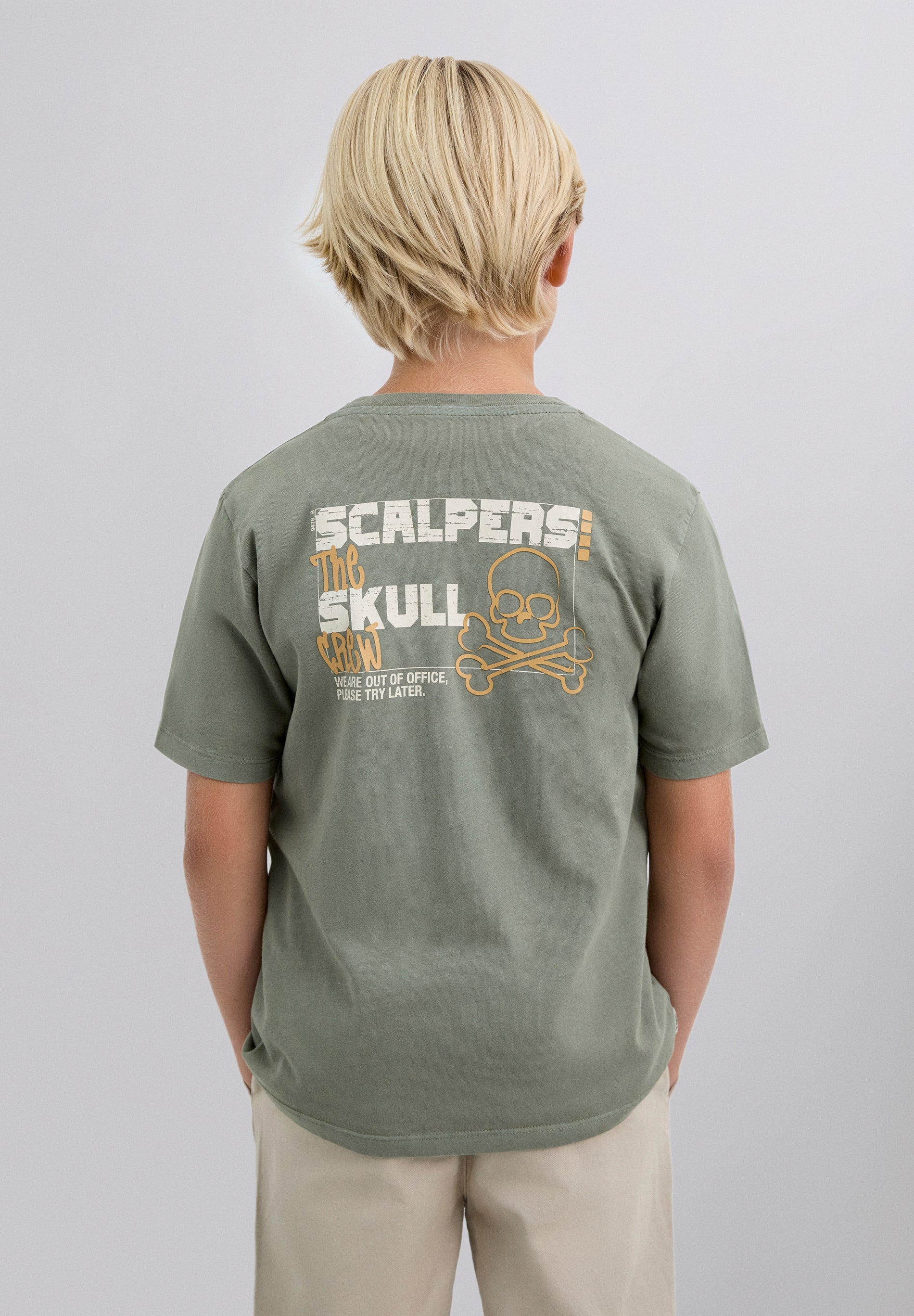 T-SHIRT MIT LOGO-PRINT