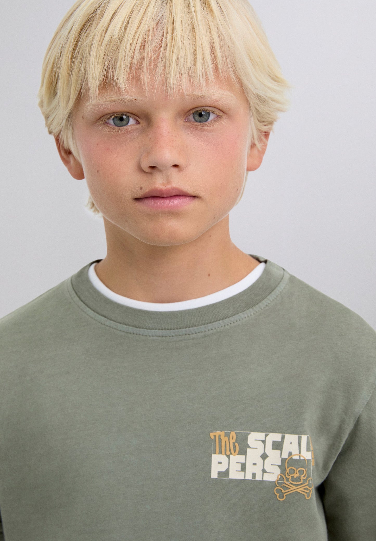 T-SHIRT MIT LOGO-PRINT