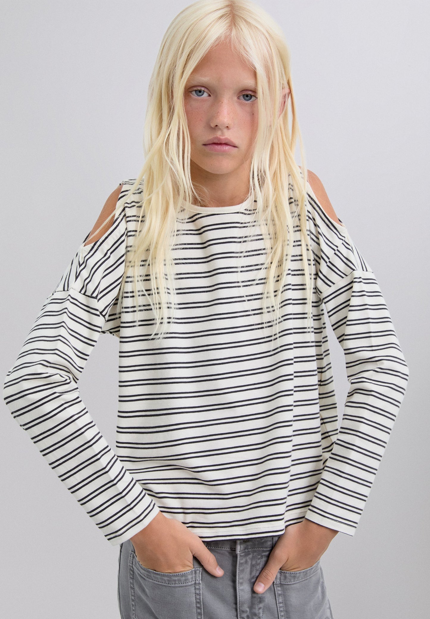 CAMISETA RAYAS CALAVERA