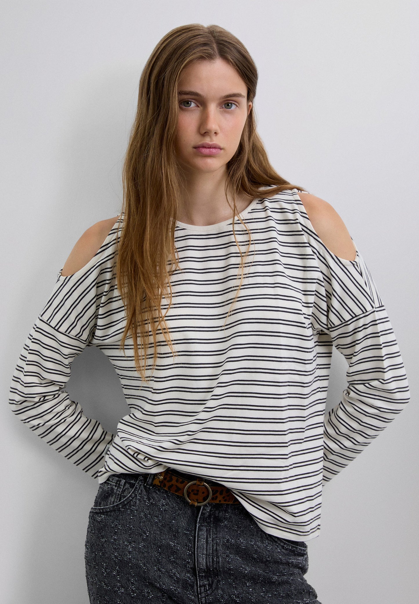 CAMISETA RAYAS CALAVERA