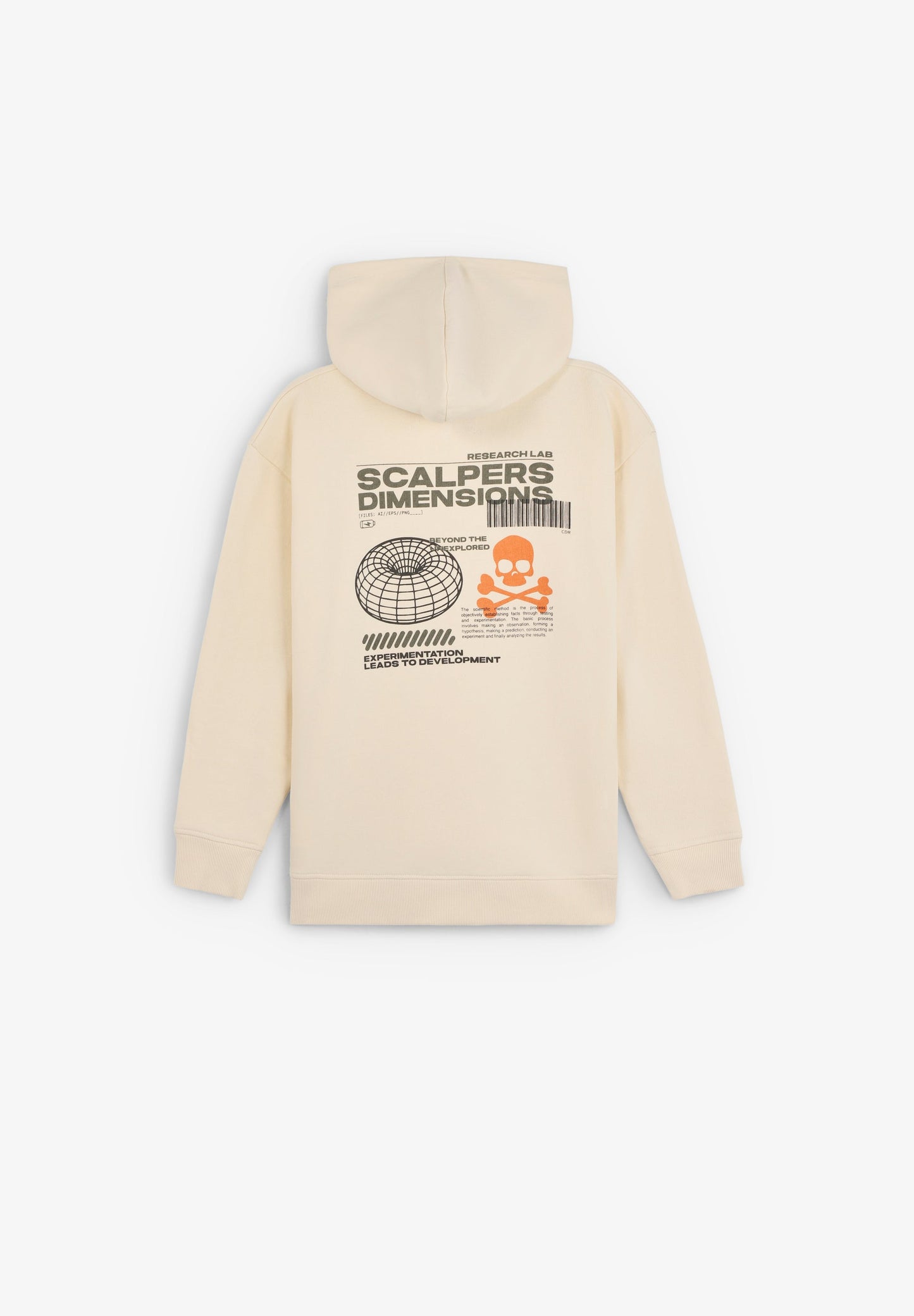 SWEATER CAPUCHON PRINT