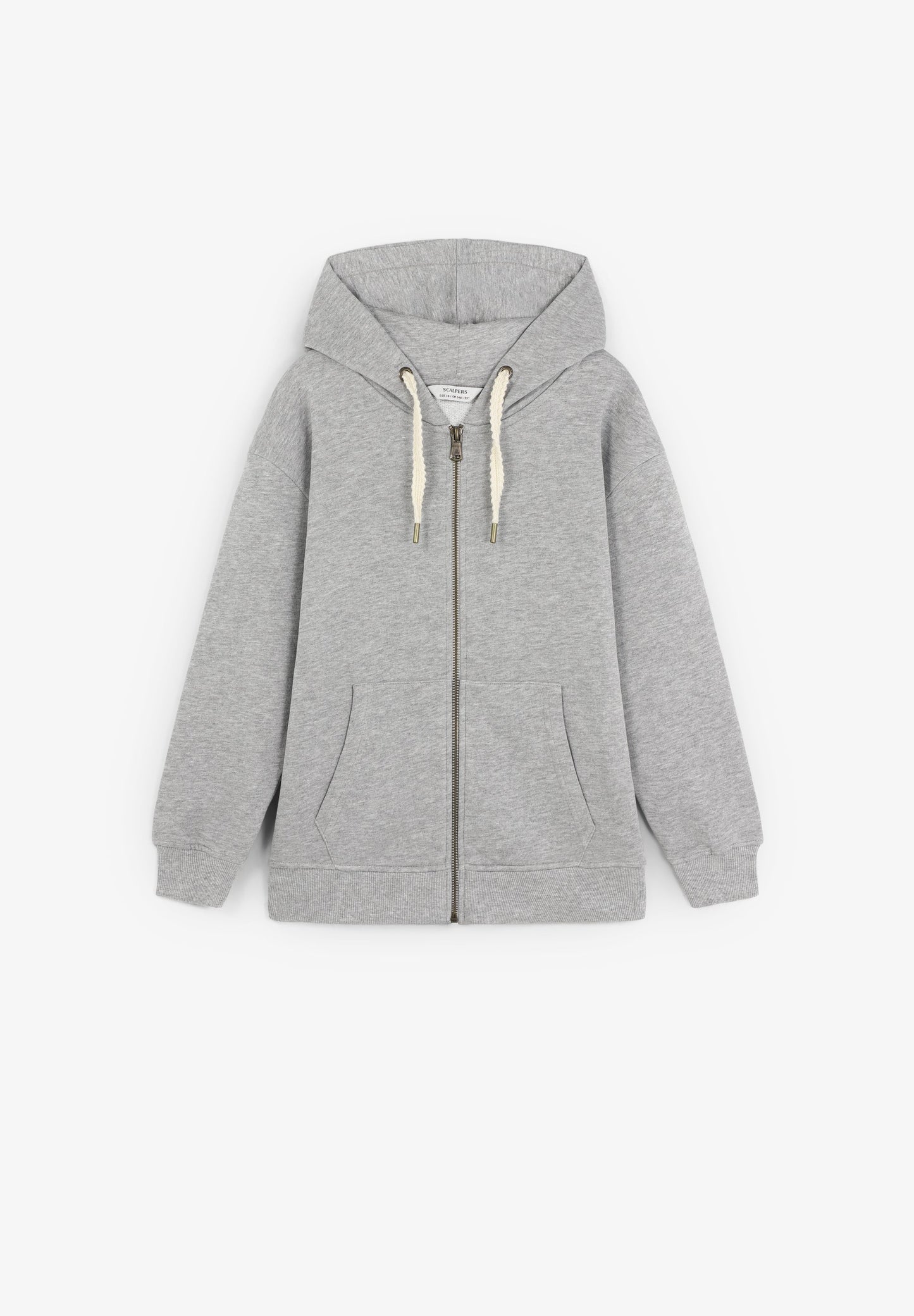 SUDADERA CALAVERA CREMALLERA