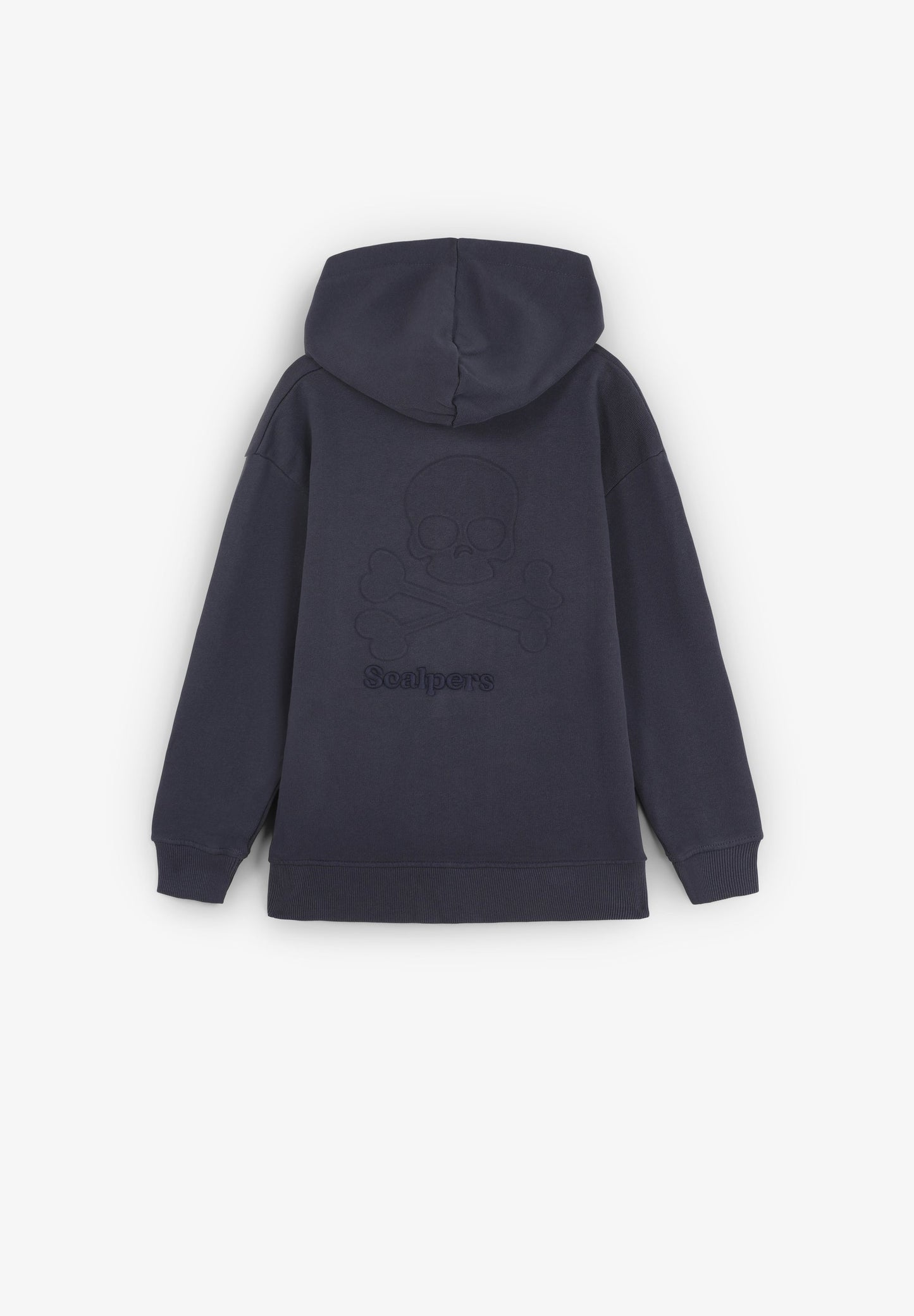 SUDADERA CALAVERA CREMALLERA