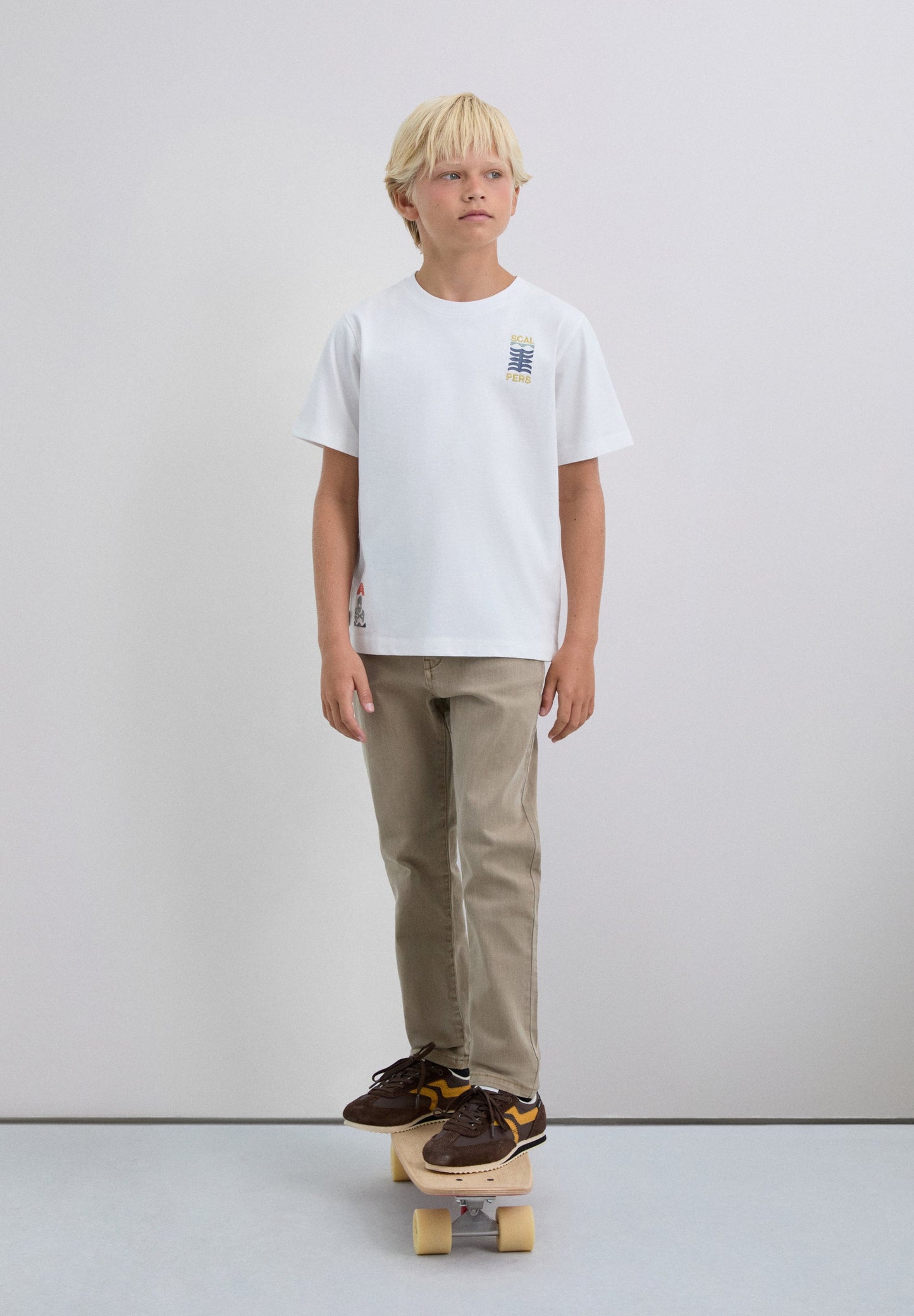 T-SHIRT MIT LOGO-PRINT