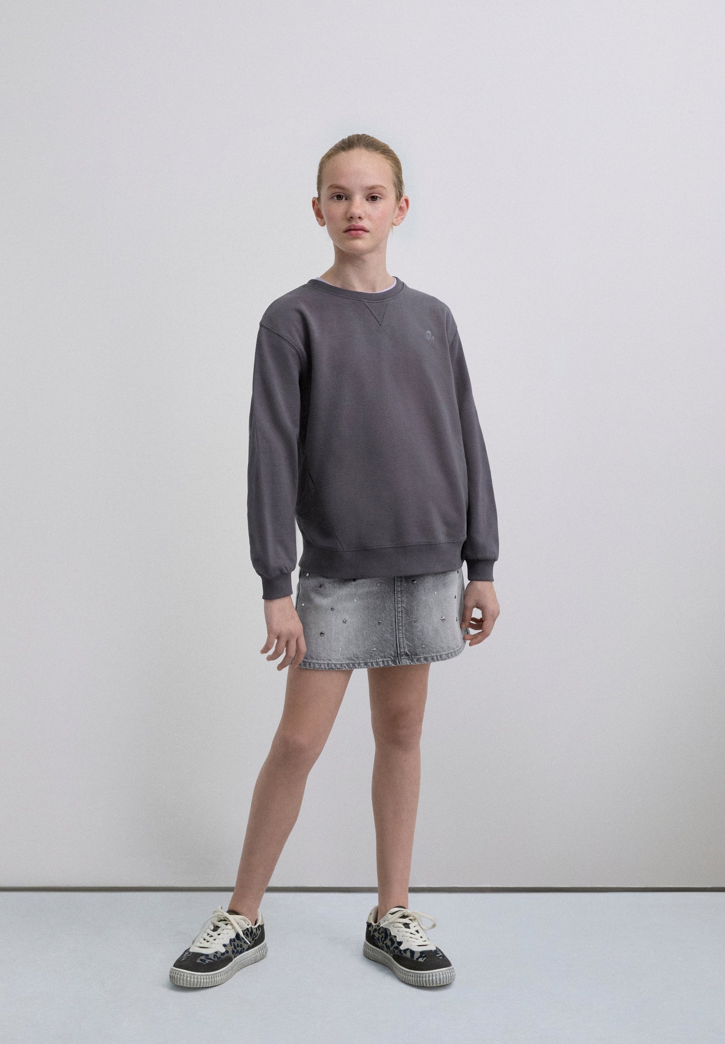 SWEAT IMPRIMÉ BRODÉ