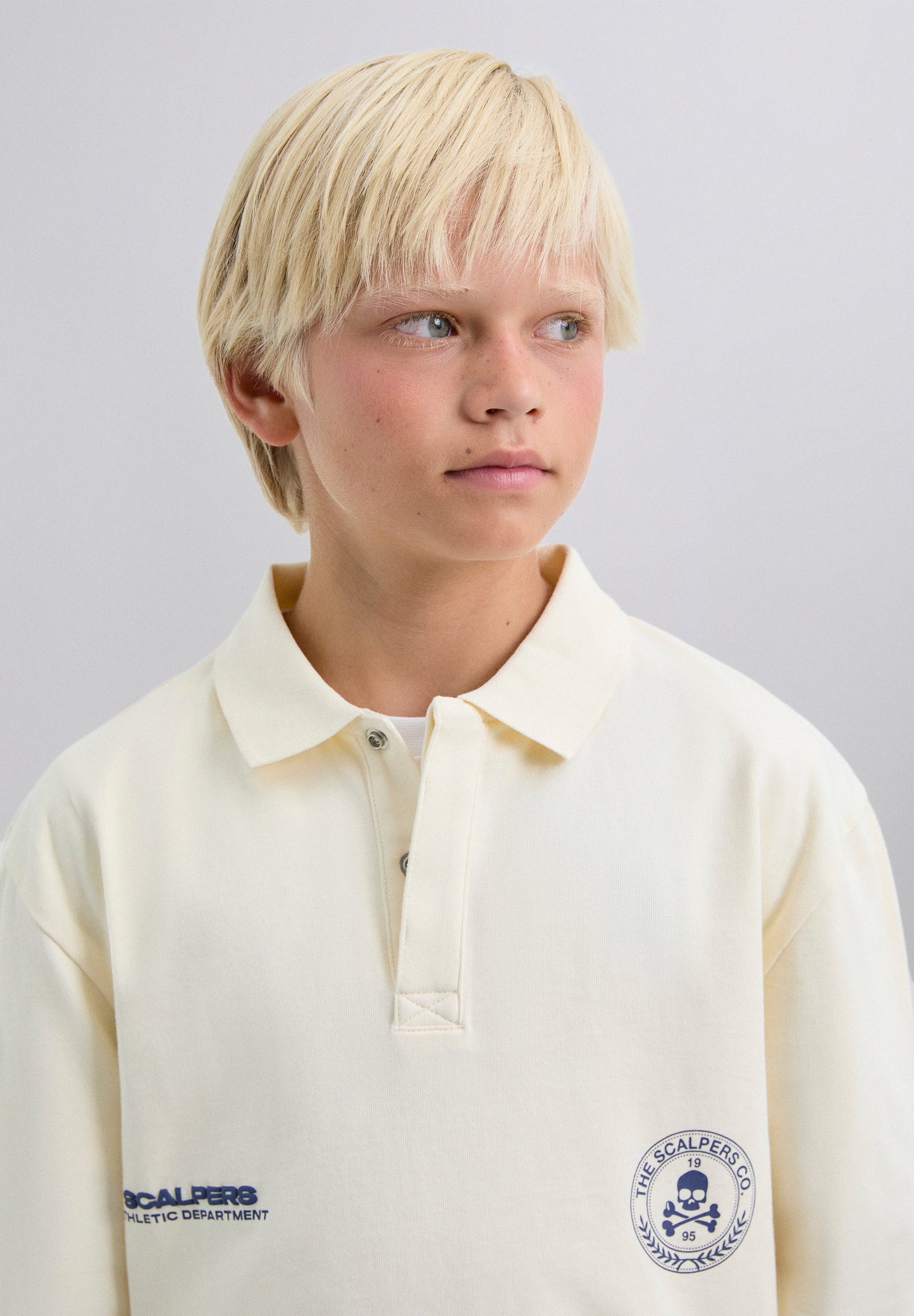 POLO IMPRIMÉ MANCHES LONGUES