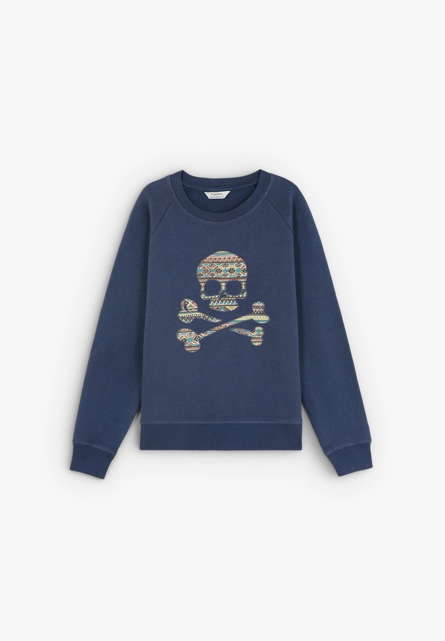 HOODY MIT TOTENKOPF-PRINT