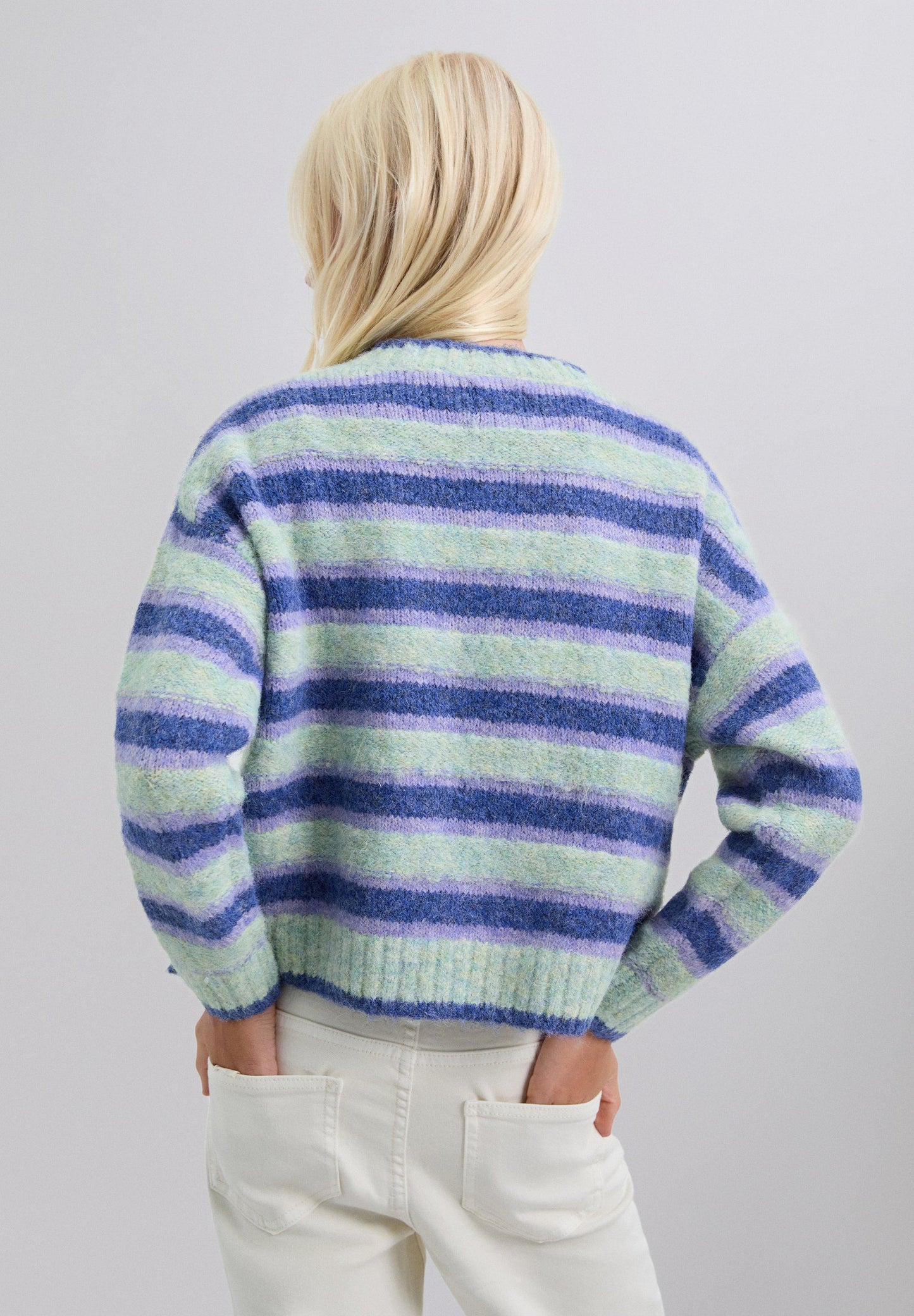 PULL MAILLE RAYURES