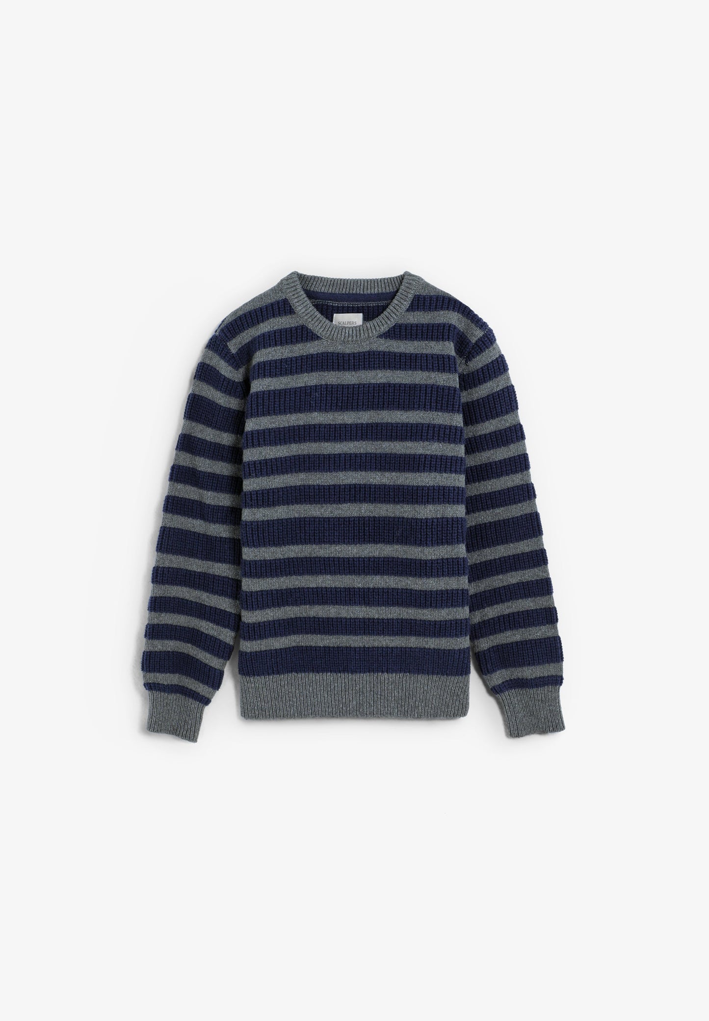 PULL RAYURES COL ROND