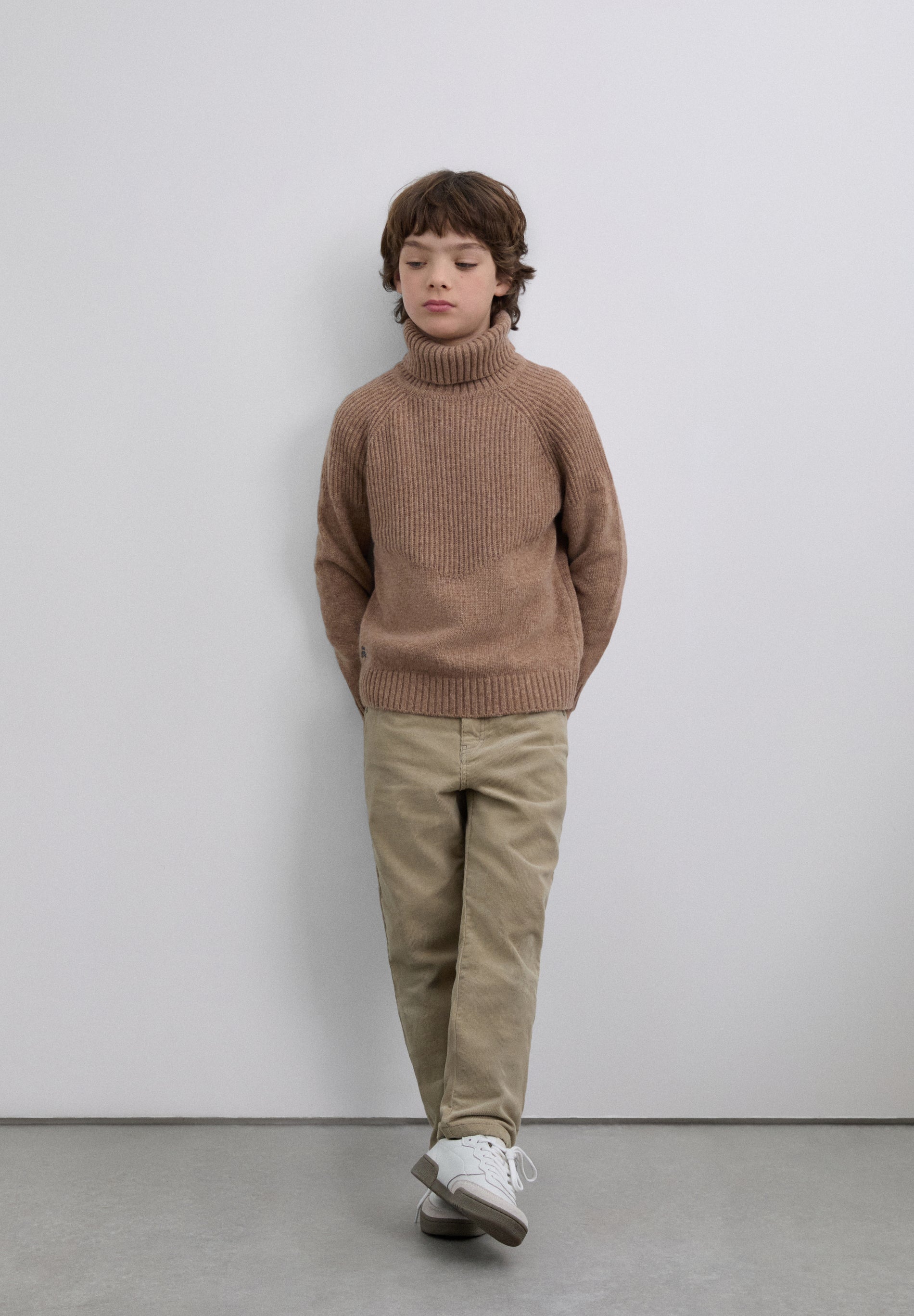 PULL COL ROULÉ ROND