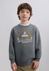 HOODY MIT LOGO-PRINT
