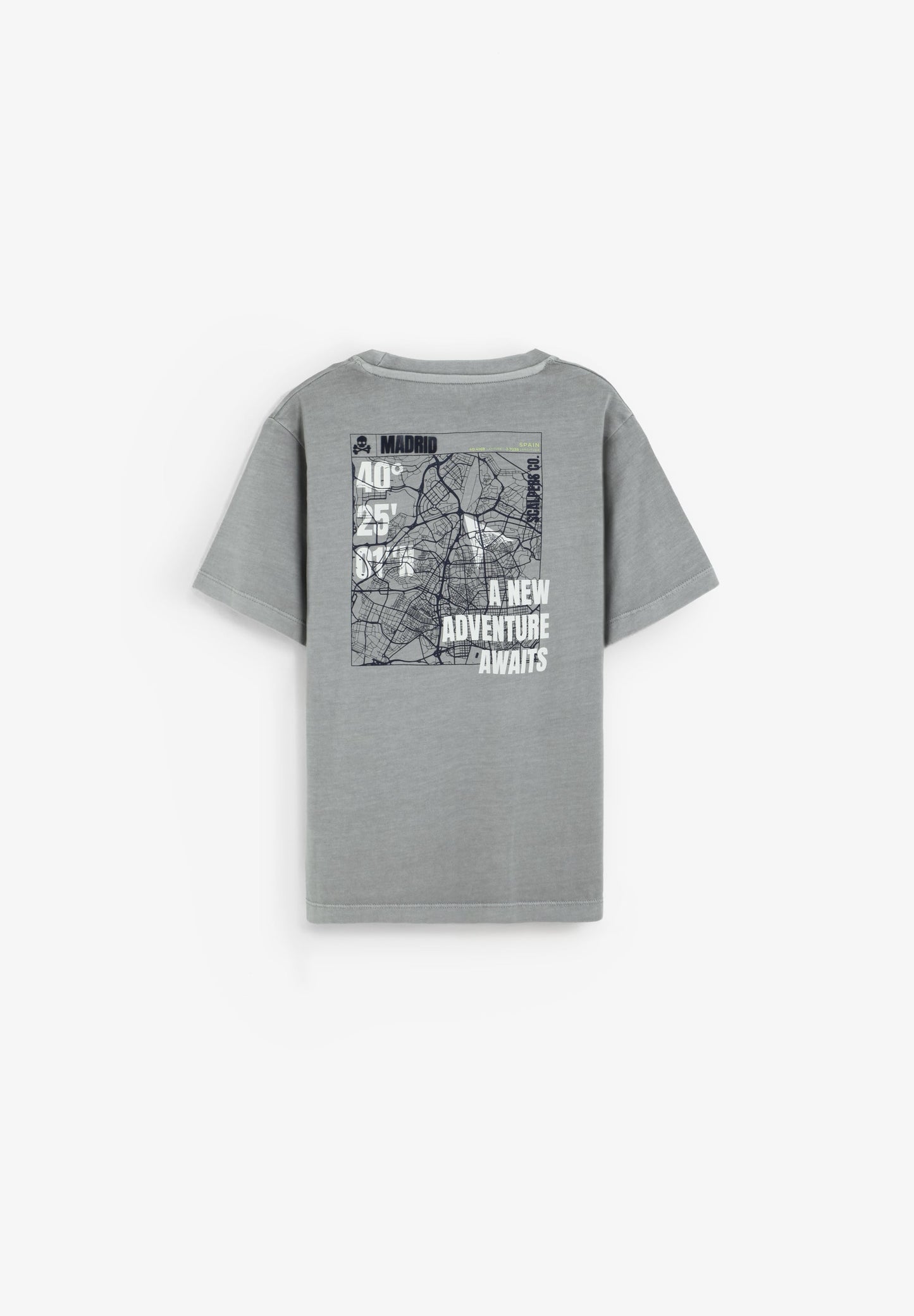 MAP PRINT T-SHIRT
