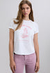 T-SHIRT WITH LOGO PRINT