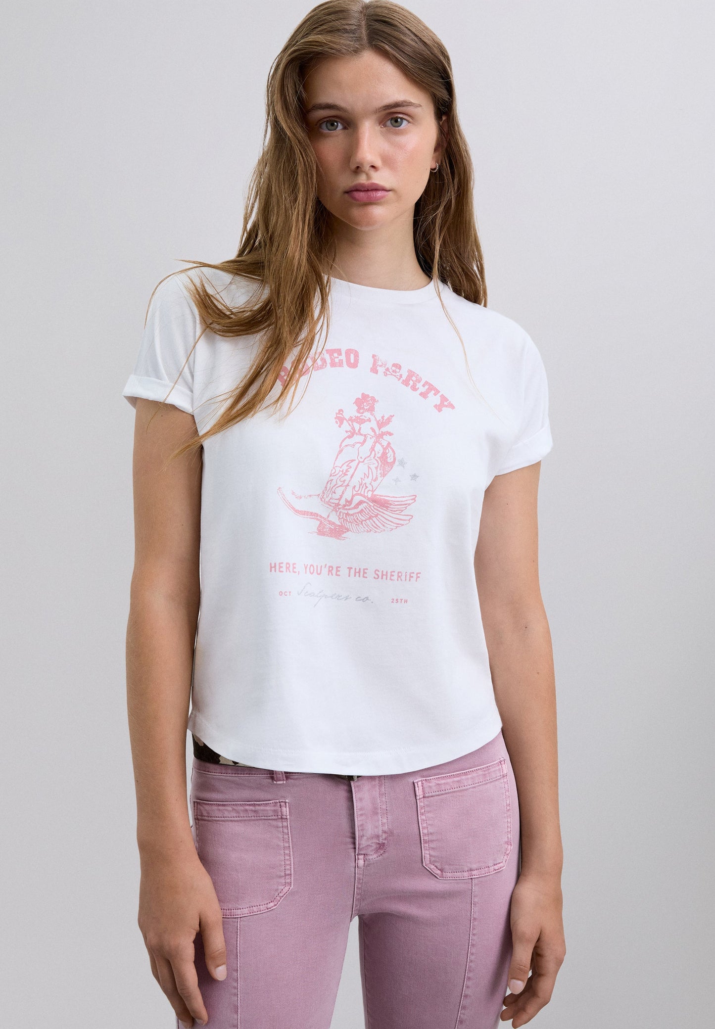 T-SHIRT MIT LOGO-PRINT