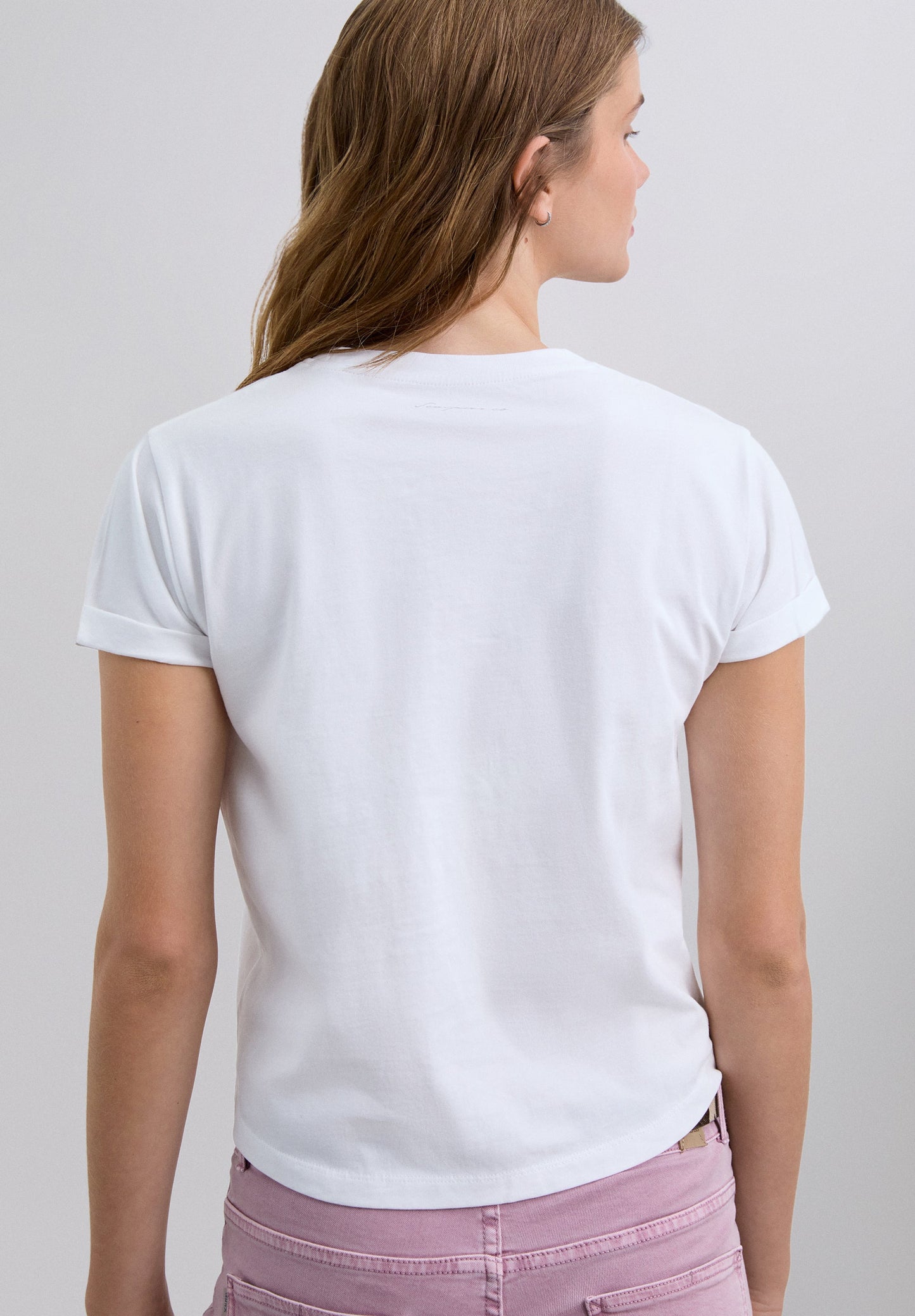 T-SHIRT MIT LOGO-PRINT
