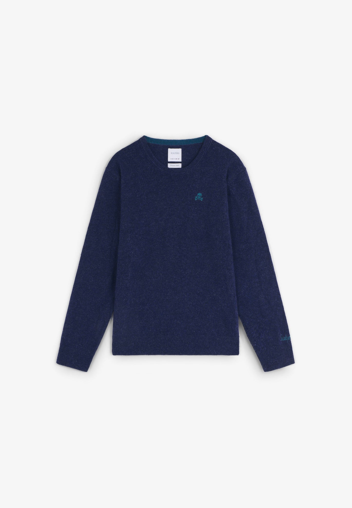 WOOL SWEATER WITH SKULL