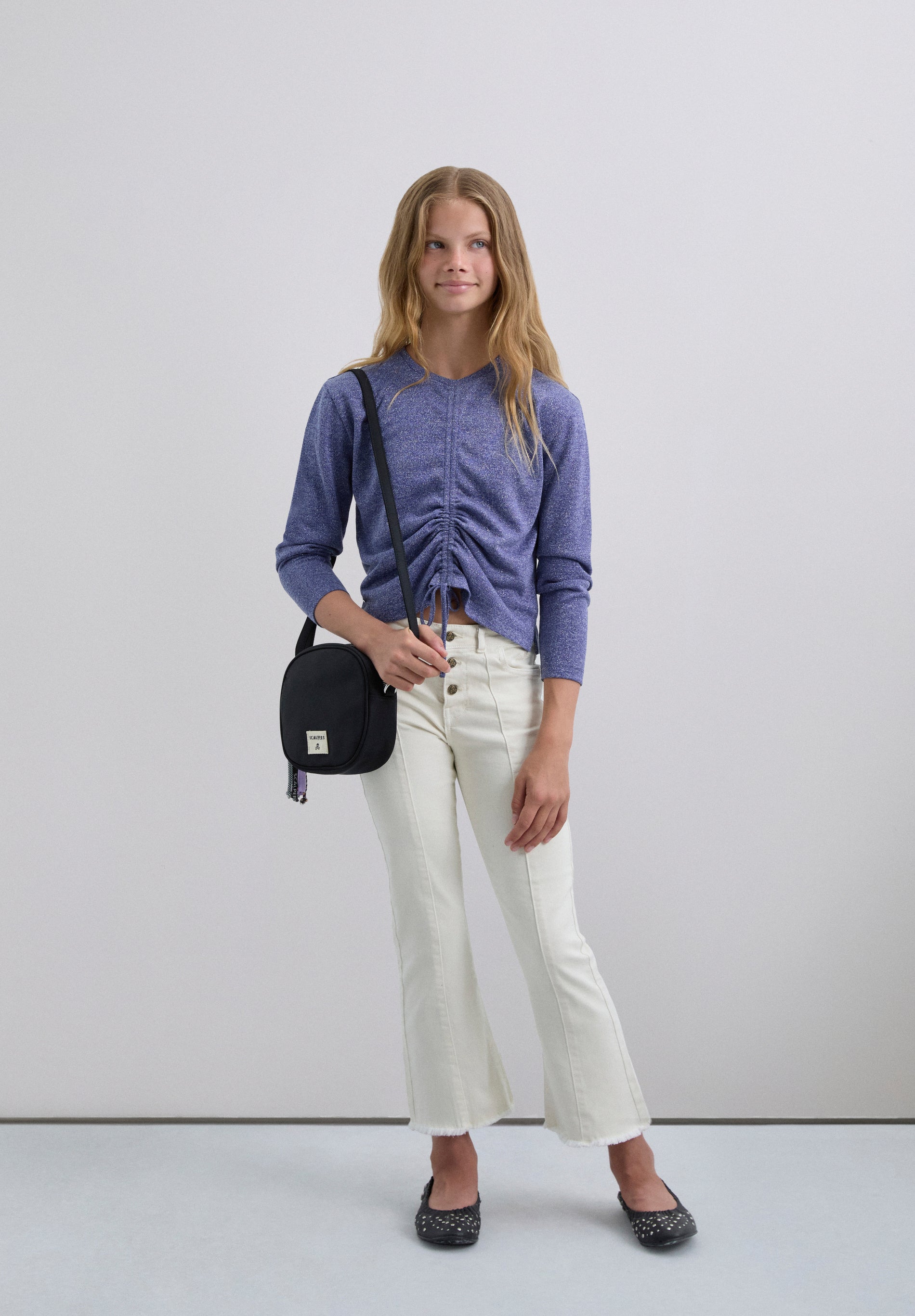  VERSTELLBARES HEMD MIT RAFFUNG