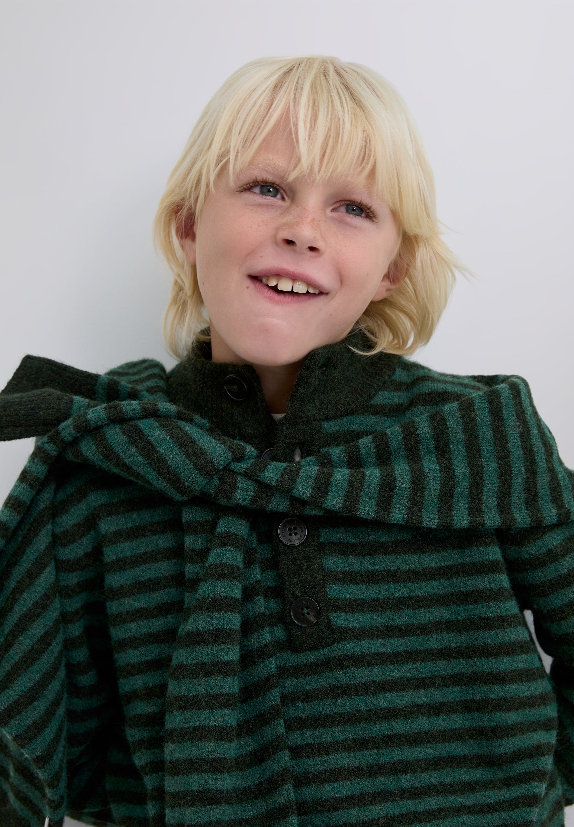 SCSTRIPES BUTTON TRICOT KIDS