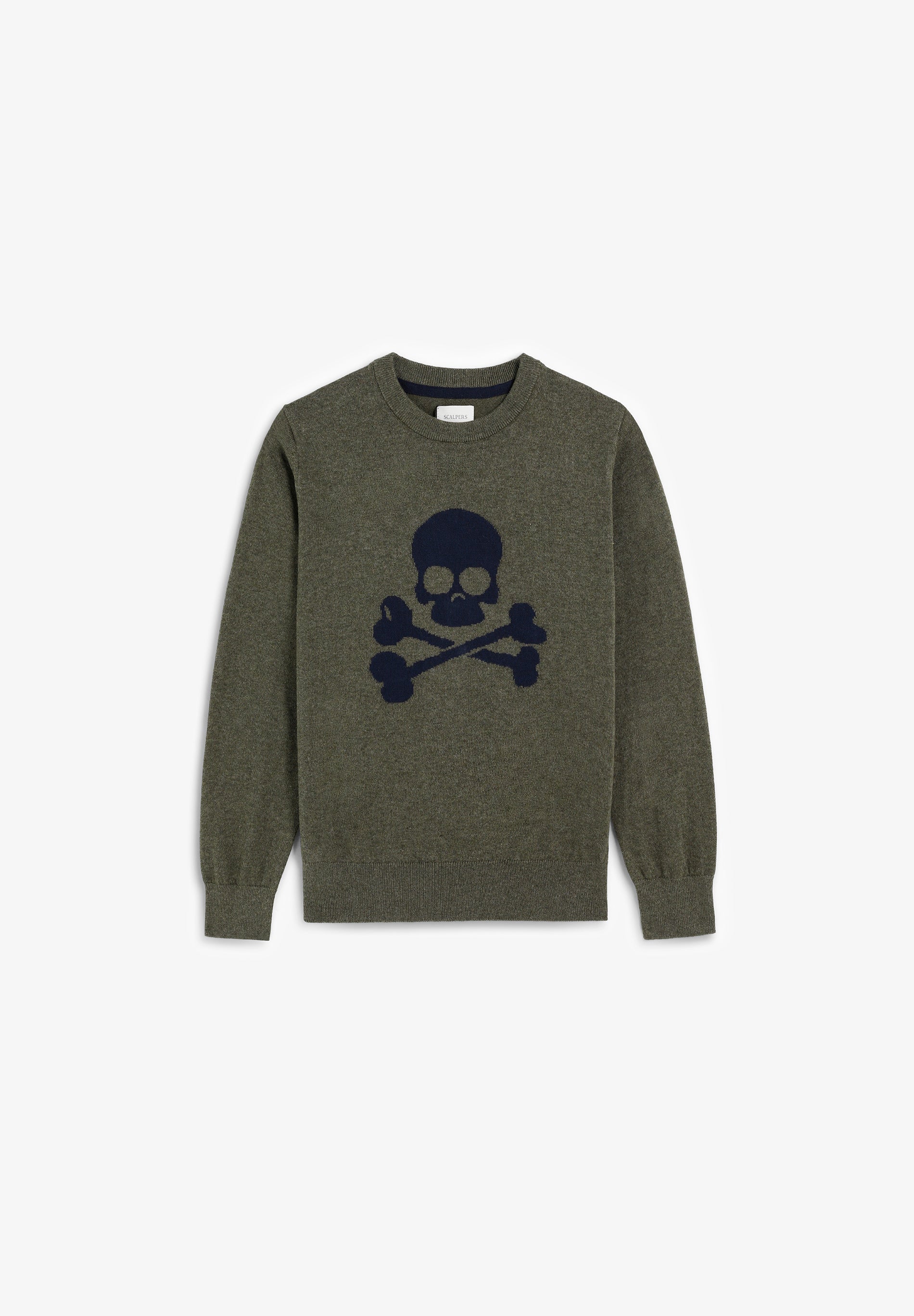 SCSKULL INTARSIA TRICOT KIDS