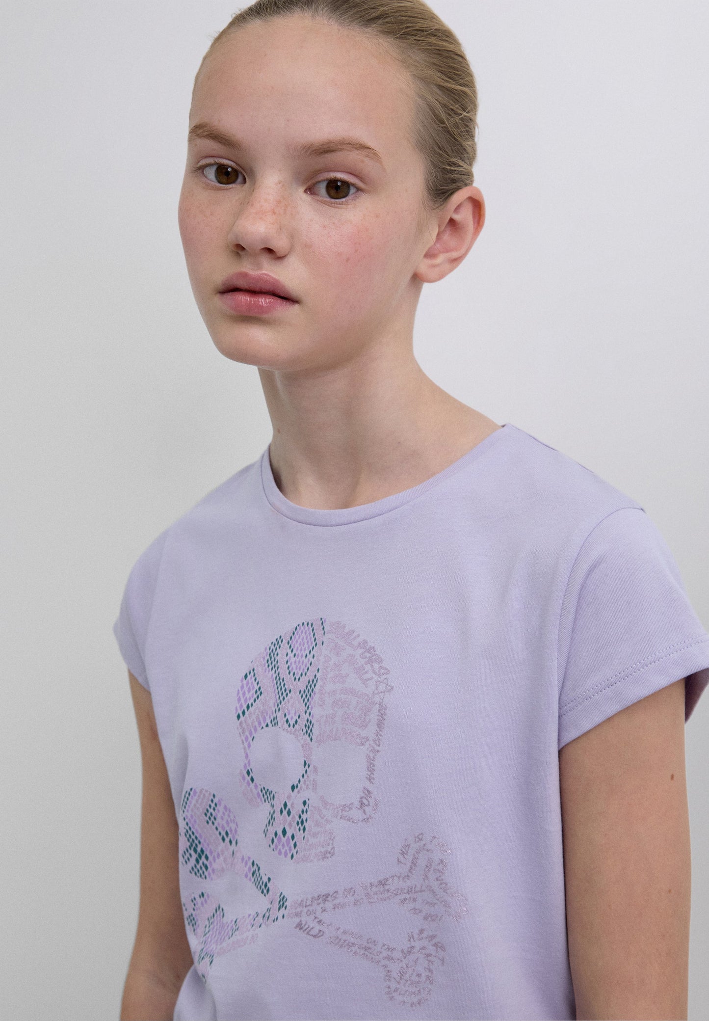 T-SHIRT DOUBLE IMPRIMÉ ANIMAL