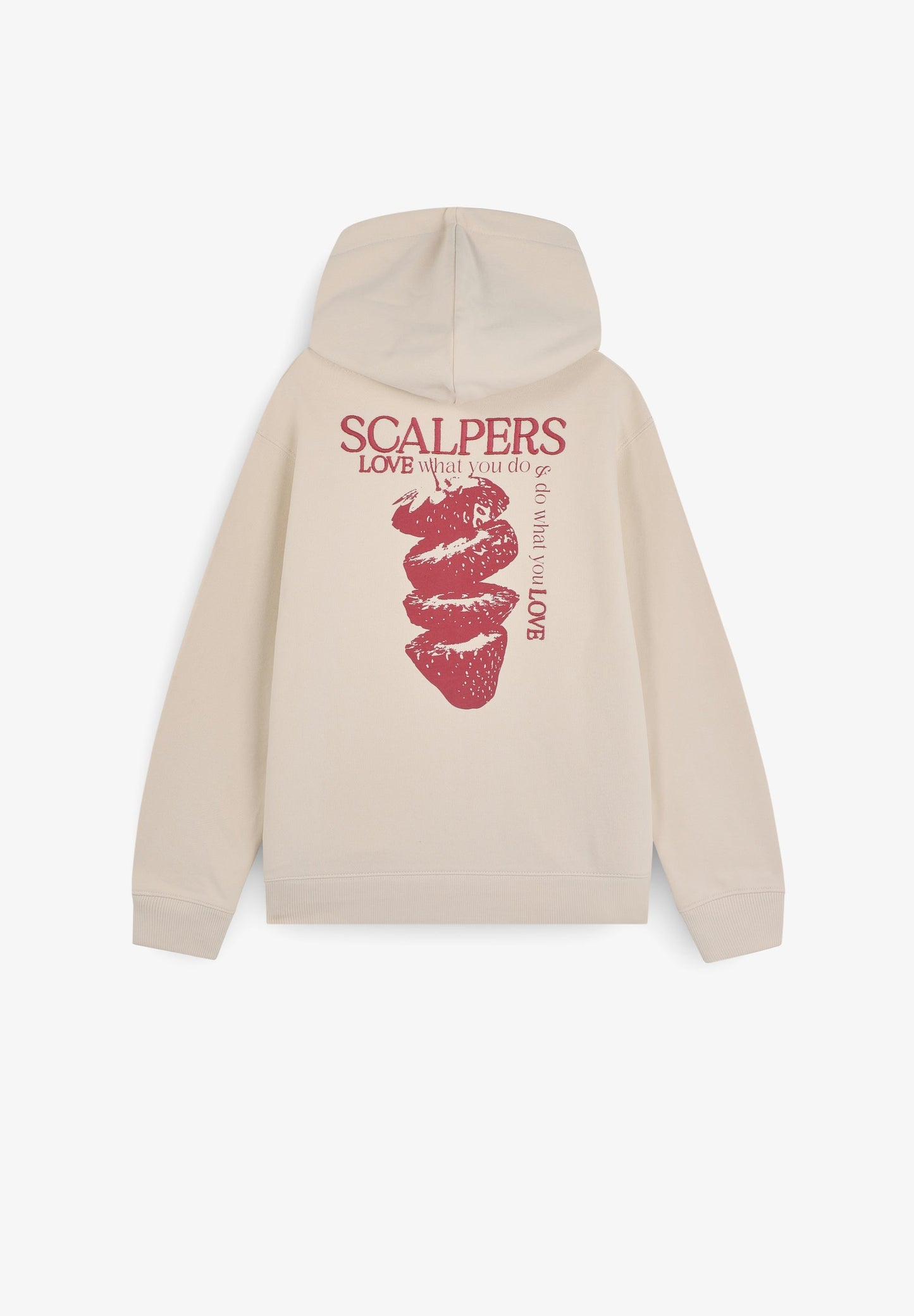 HOODIE WITH EMBROIDERED SKULL