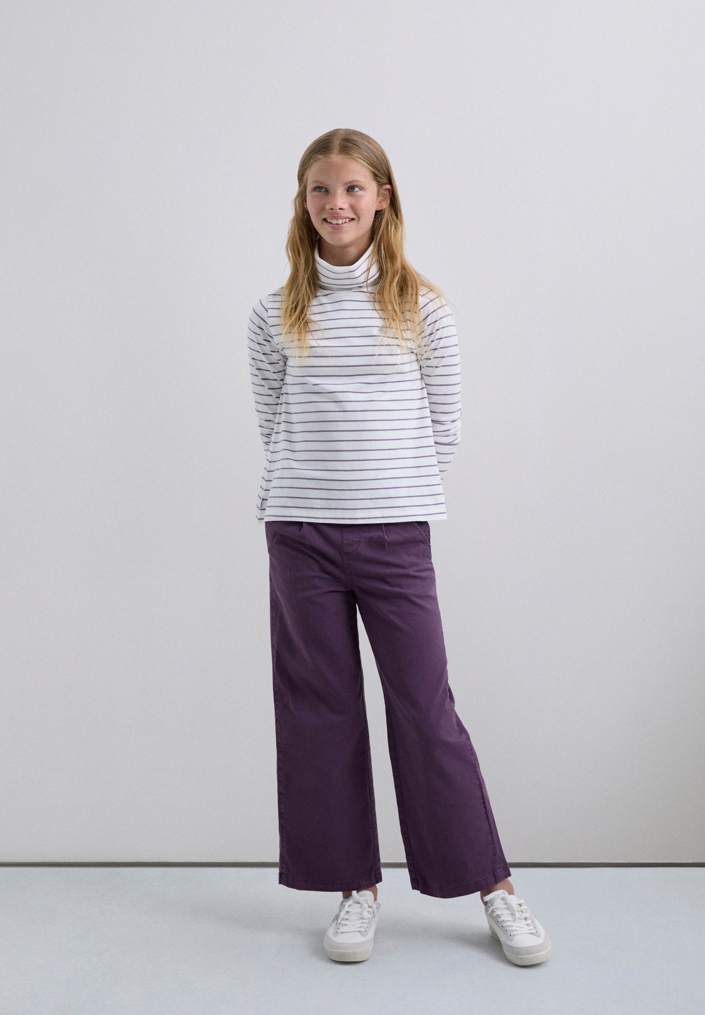 LONG SLEEVE STRIPED T-SHIRT