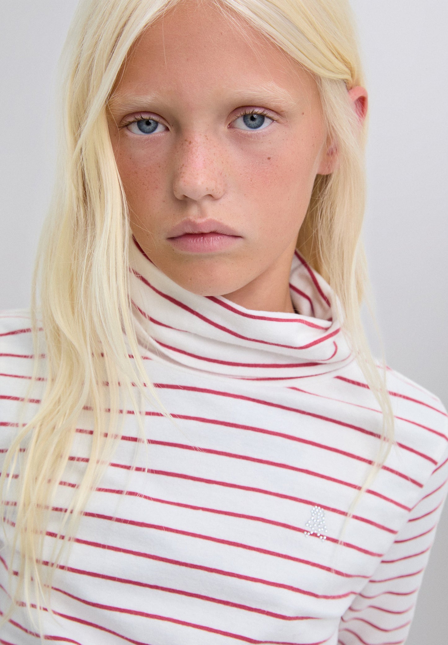 T-SHIRT À RAYURES MANCHES LONGUES