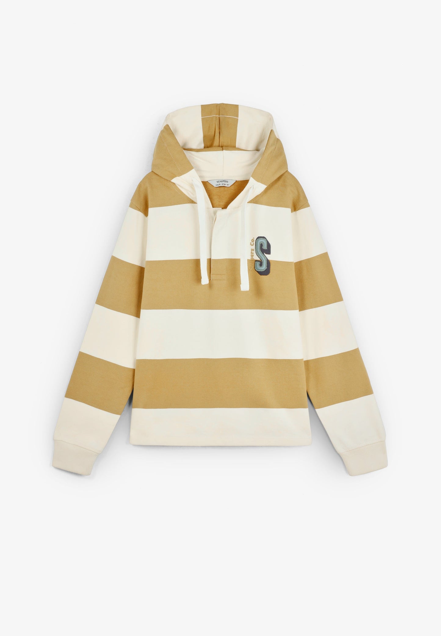 SUDADERA RAYAS CAPUCHA CALAVERA