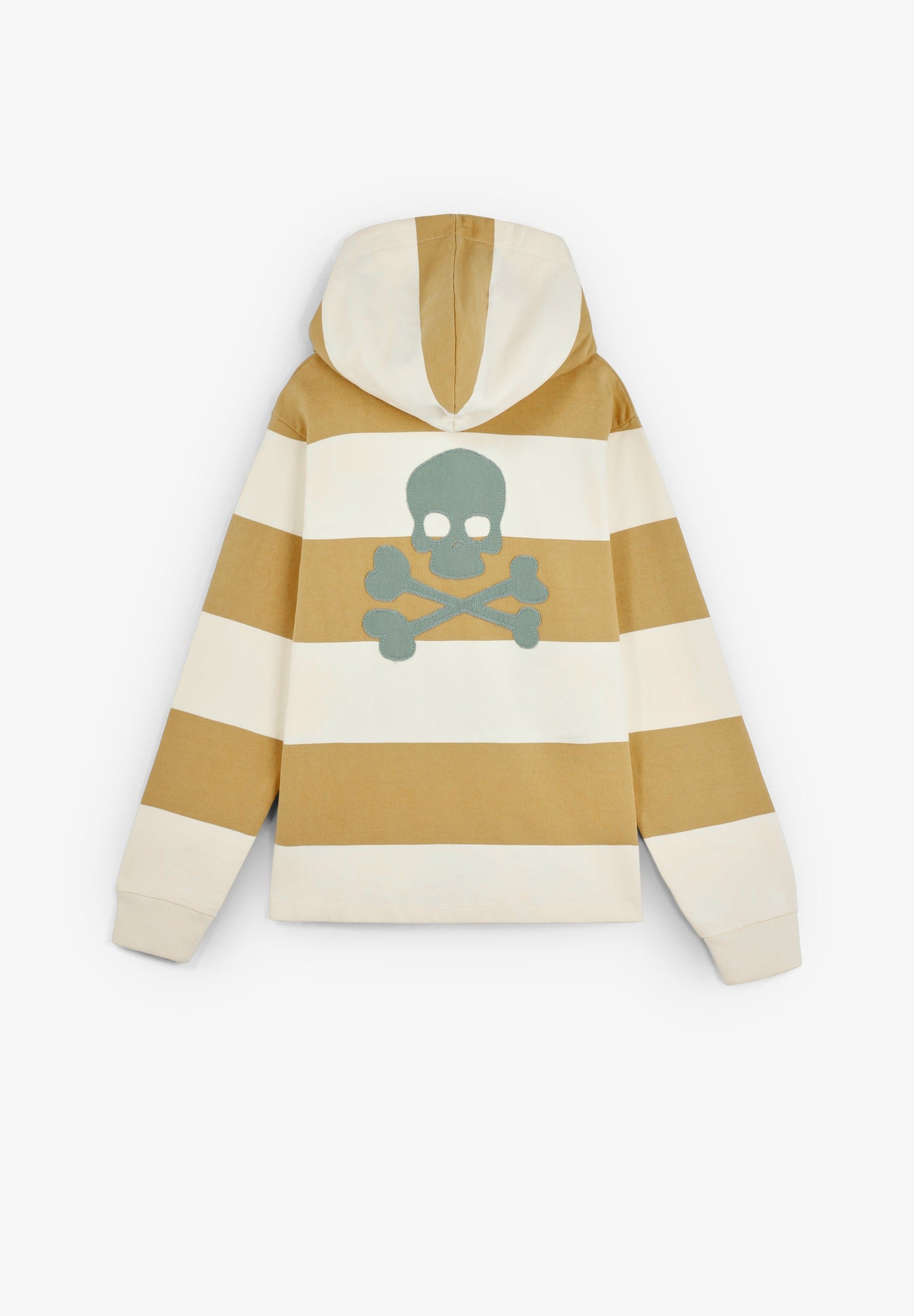 SWEAT CAPUCHE RAYURES SKULL